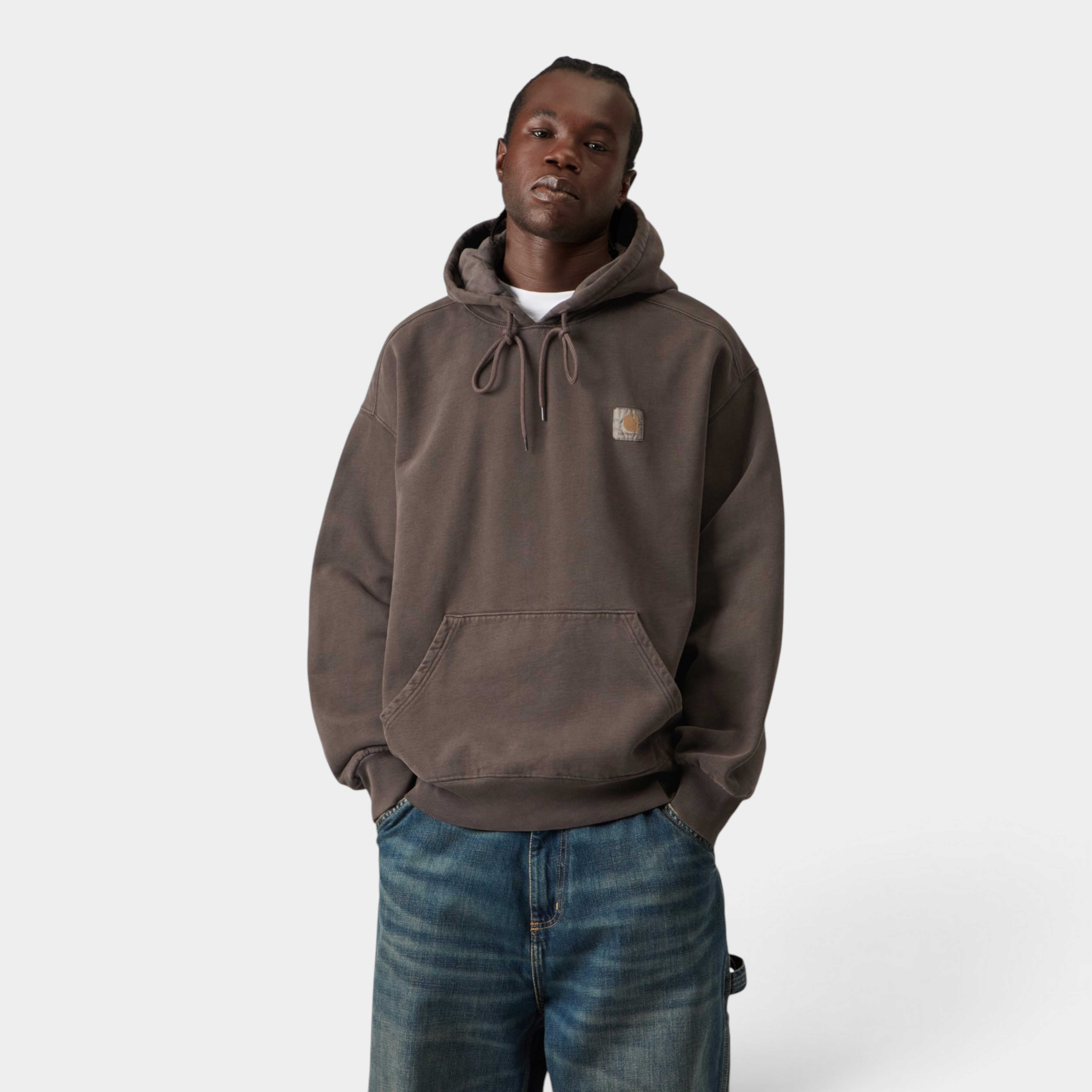 Carhartt Wip Felpa Vista con cappuccio - Tabacco