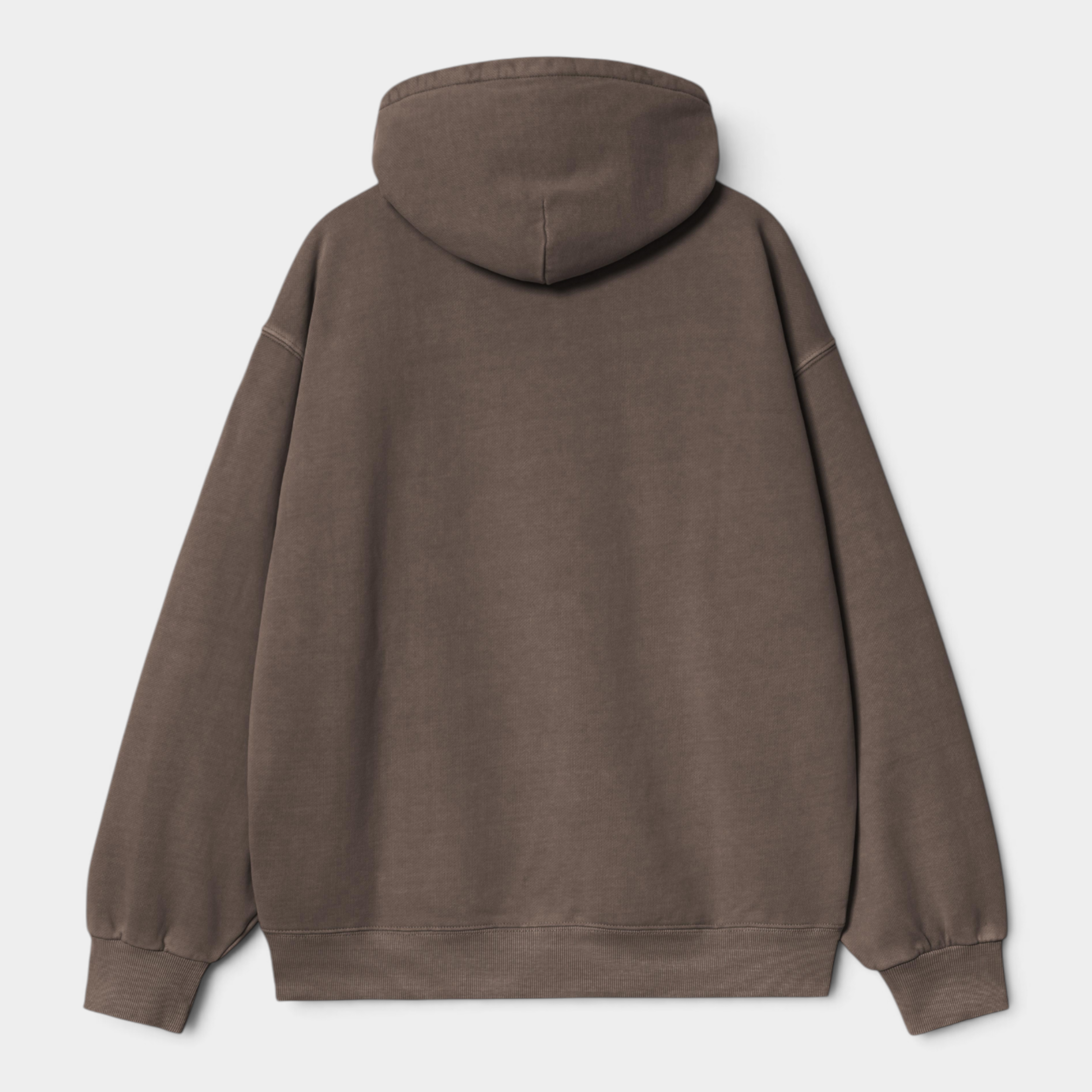 Carhartt Wip Felpa Vista con cappuccio - Tabacco