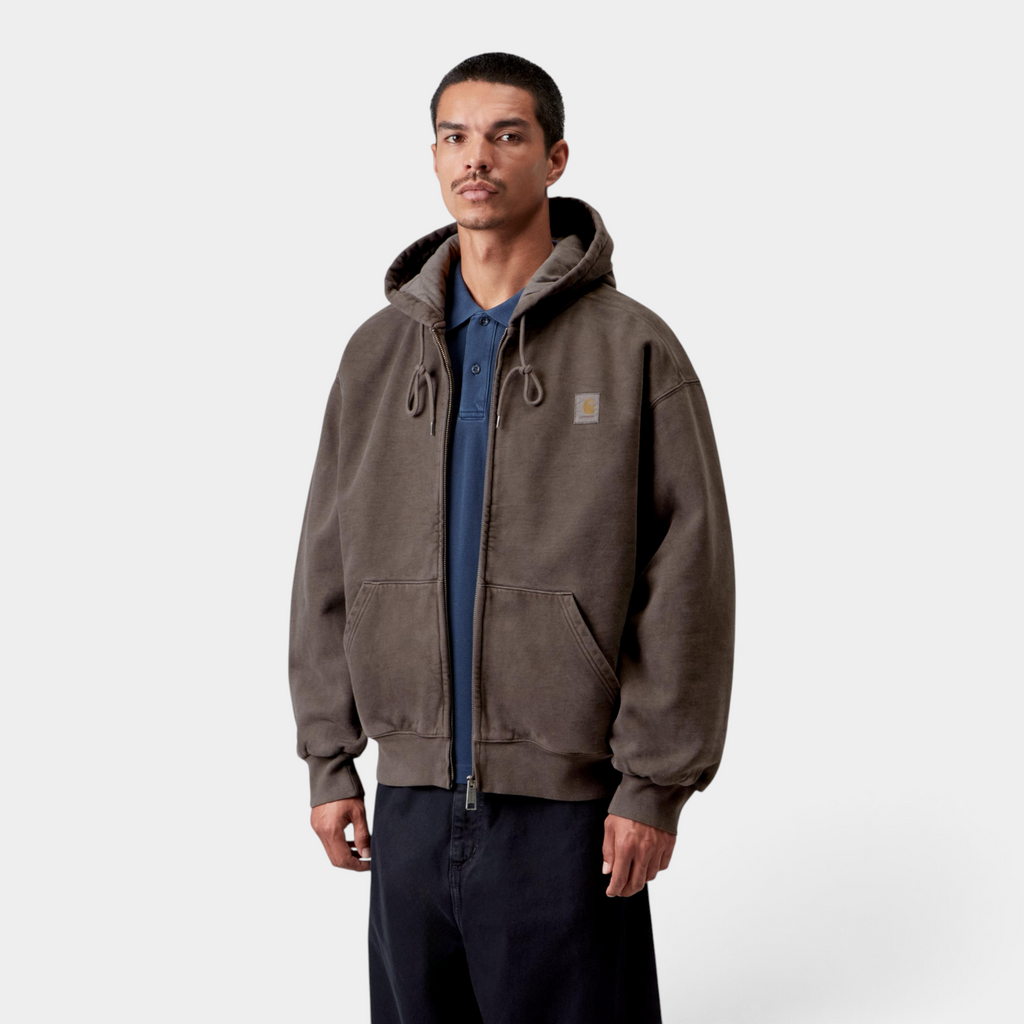 Carhartt Wip Giacca in felpa Vista con cappuccio - Tabacco