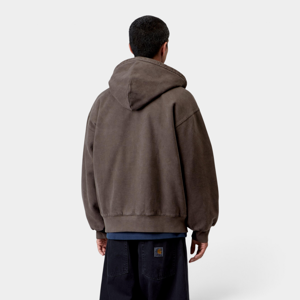 Carhartt Wip Giacca in felpa Vista con cappuccio - Tabacco