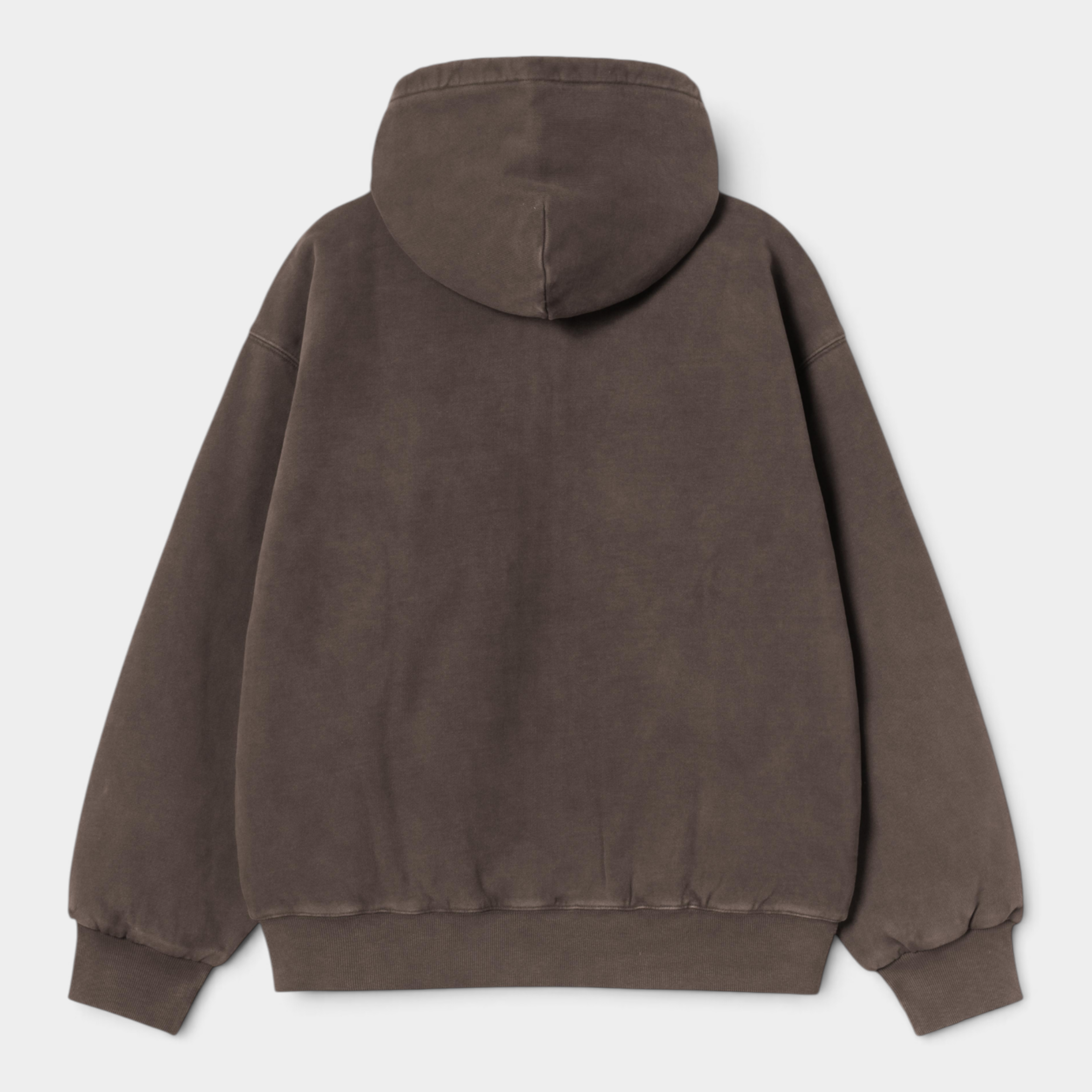 Carhartt Wip Giacca in felpa Vista con cappuccio - Tabacco