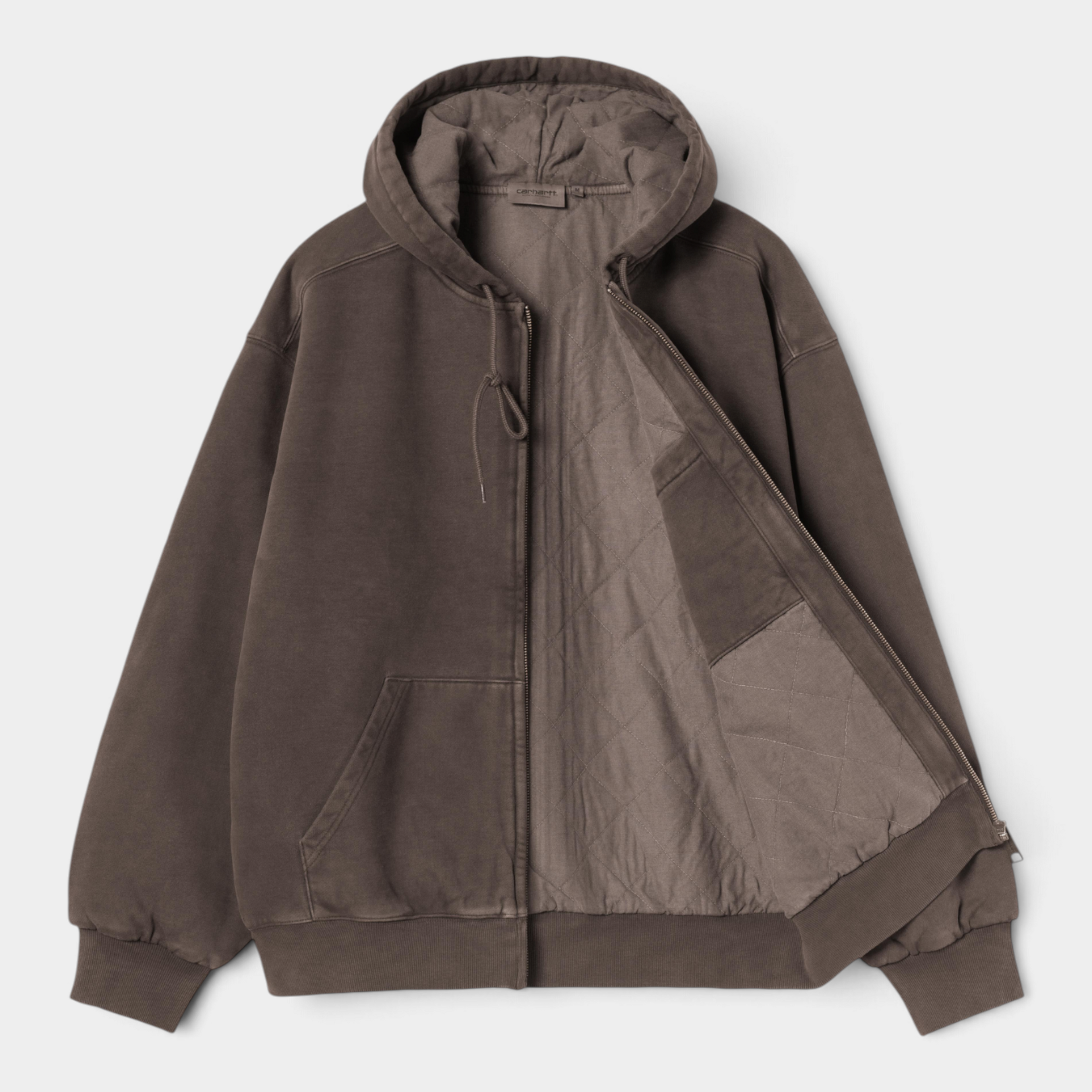 Carhartt Wip Giacca in felpa Vista con cappuccio - Tabacco