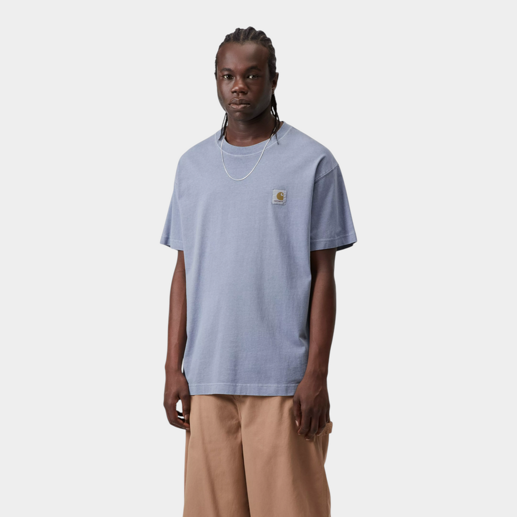 Carhartt Wip Tee shirt Nelson - Azzurro