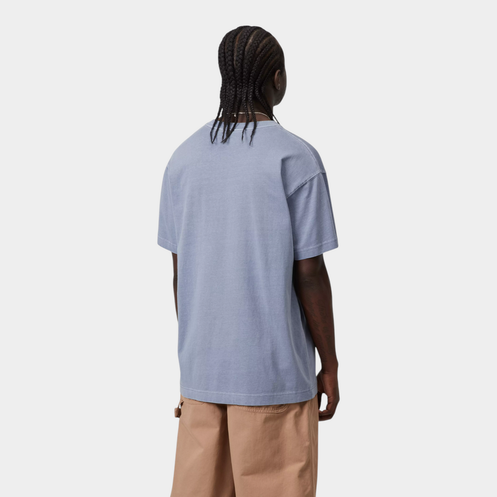 Carhartt Wip Tee shirt Nelson - Azzurro