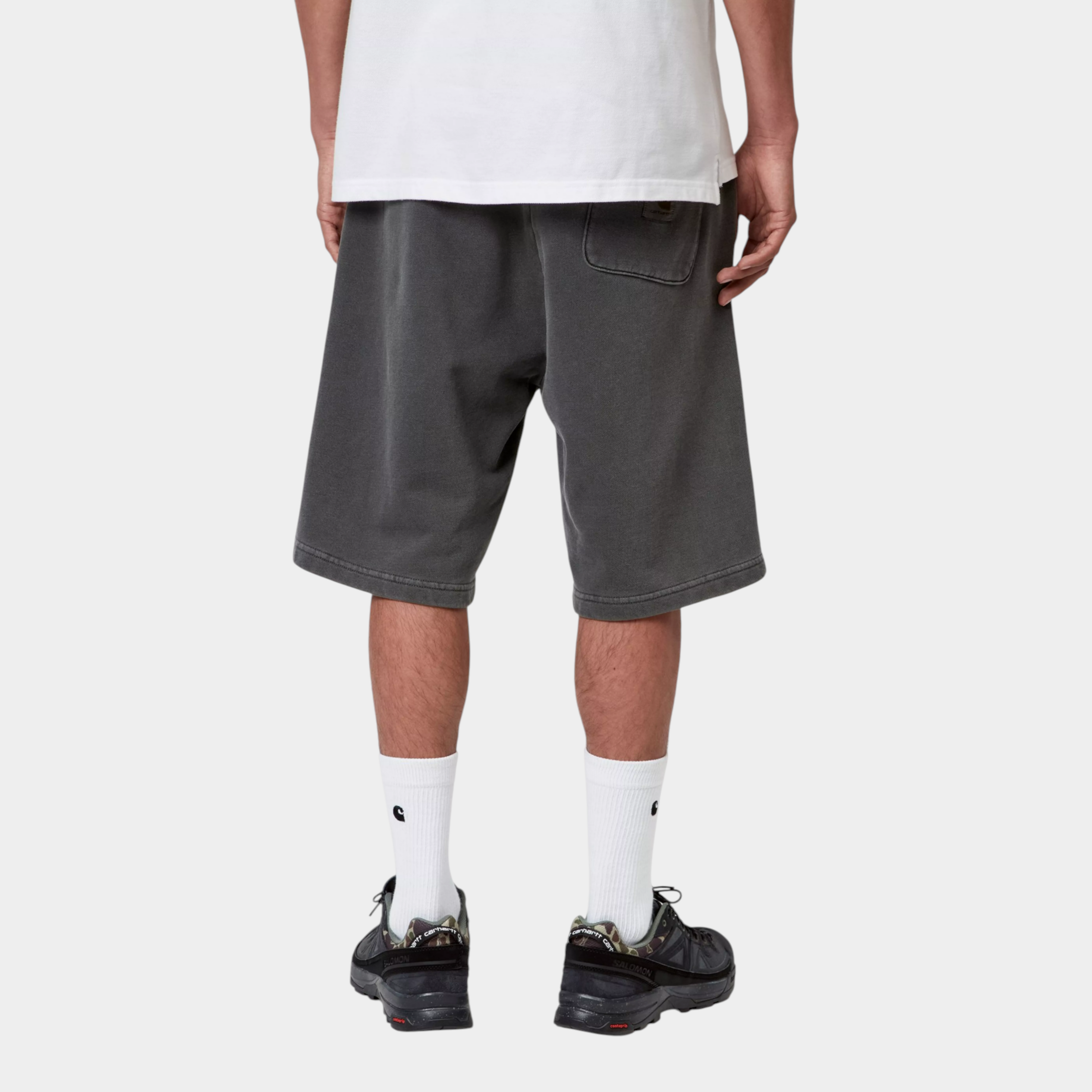Carhartt Wip Short Nelson in felpa - Nero