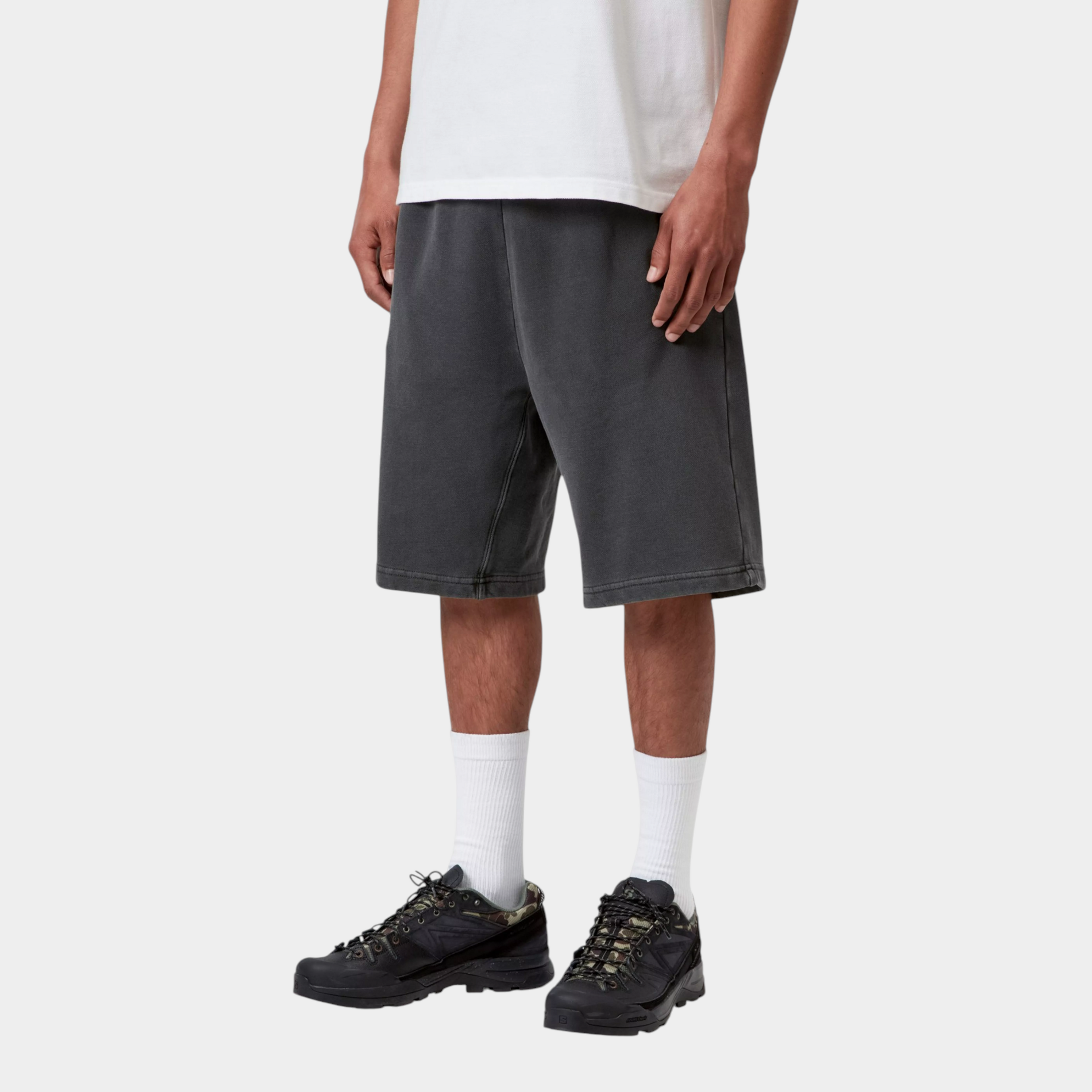 Carhartt Wip Short Nelson in felpa - Nero