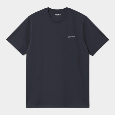 Carhartt Wip Script Embroidery T-shirt - Blu