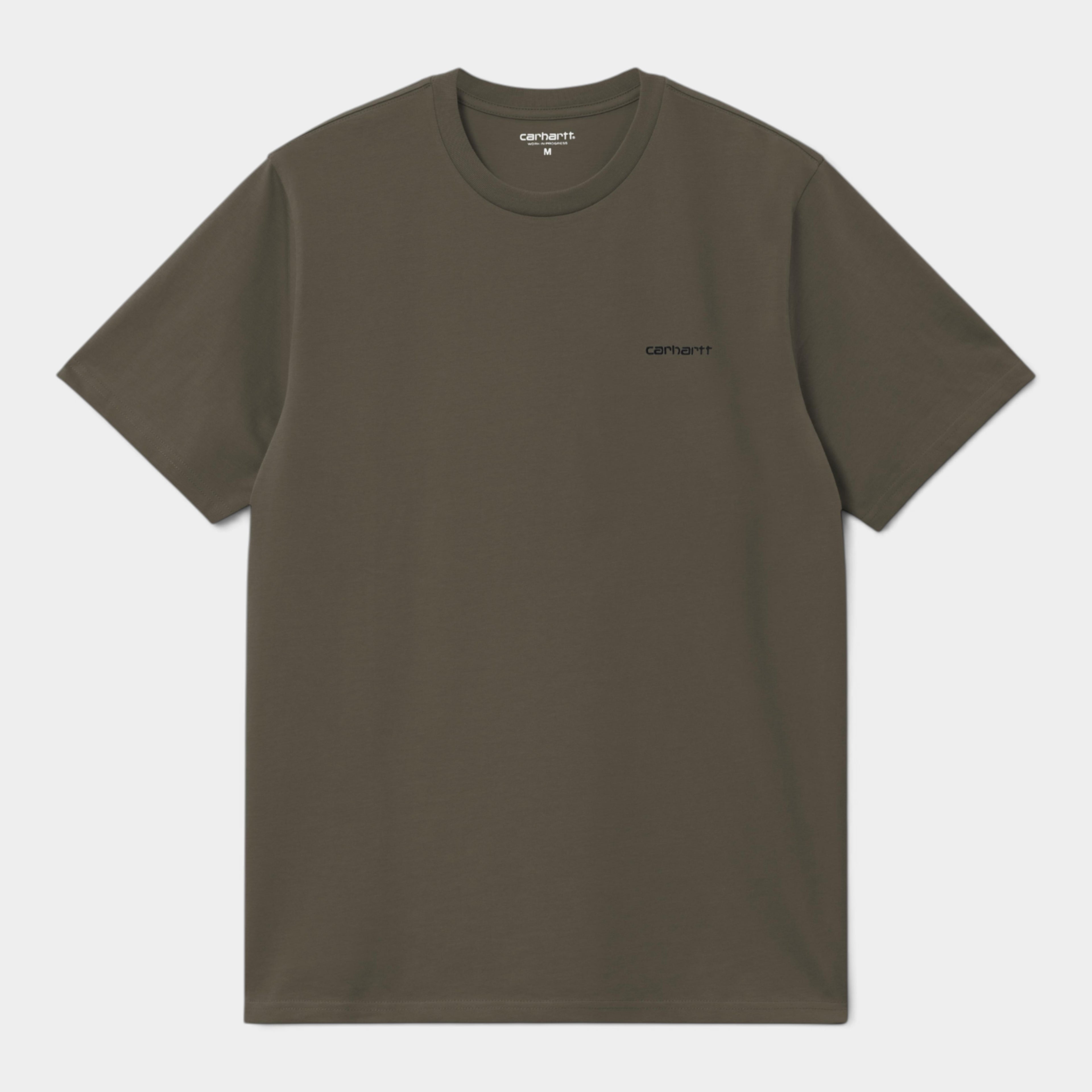 Carhartt Wip Script Embroidery T-shirt - Cipresso