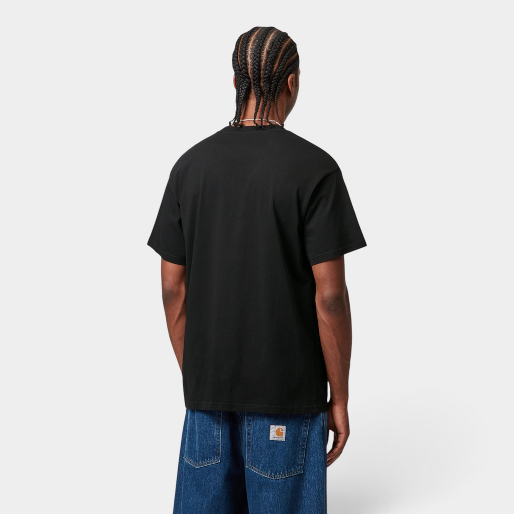 Carhartt Wip Script Embroidery T-shirt - Nero