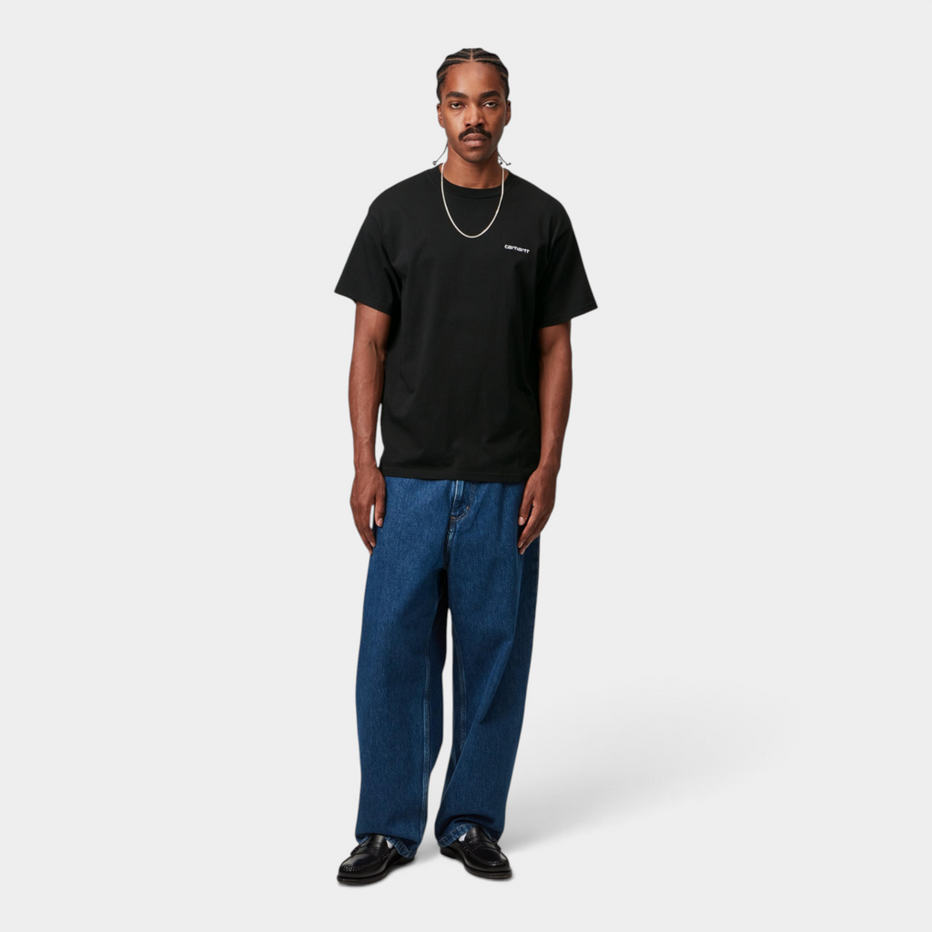 Carhartt Wip Script Embroidery T-shirt - Nero