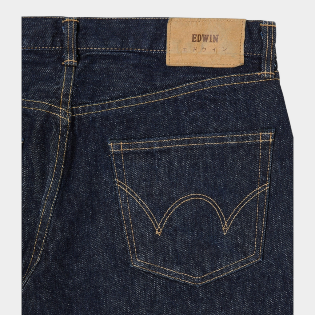 Edwin Jeans Regular Tapered - Blu Rinsed