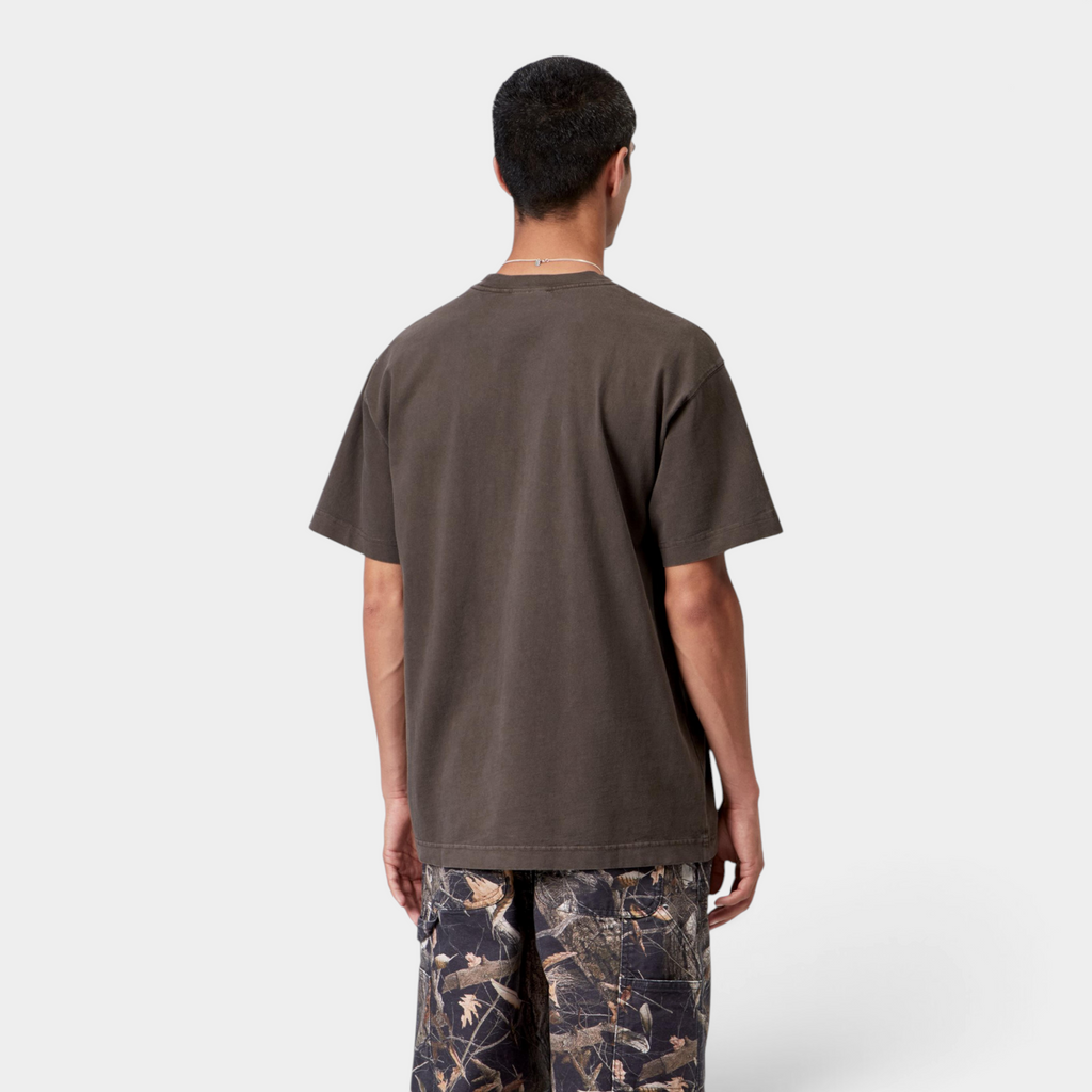 Carhartt Wip Tee Shirt Vista slavata - Tabacco
