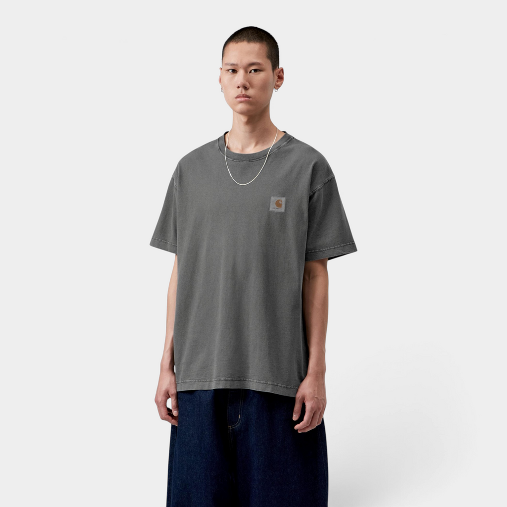 Carhartt Wip Tee Shirt Vista slavata - Nero