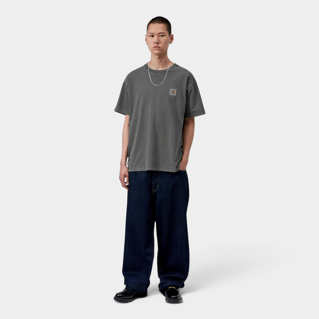 Carhartt Wip Tee Shirt Vista slavata - Nero
