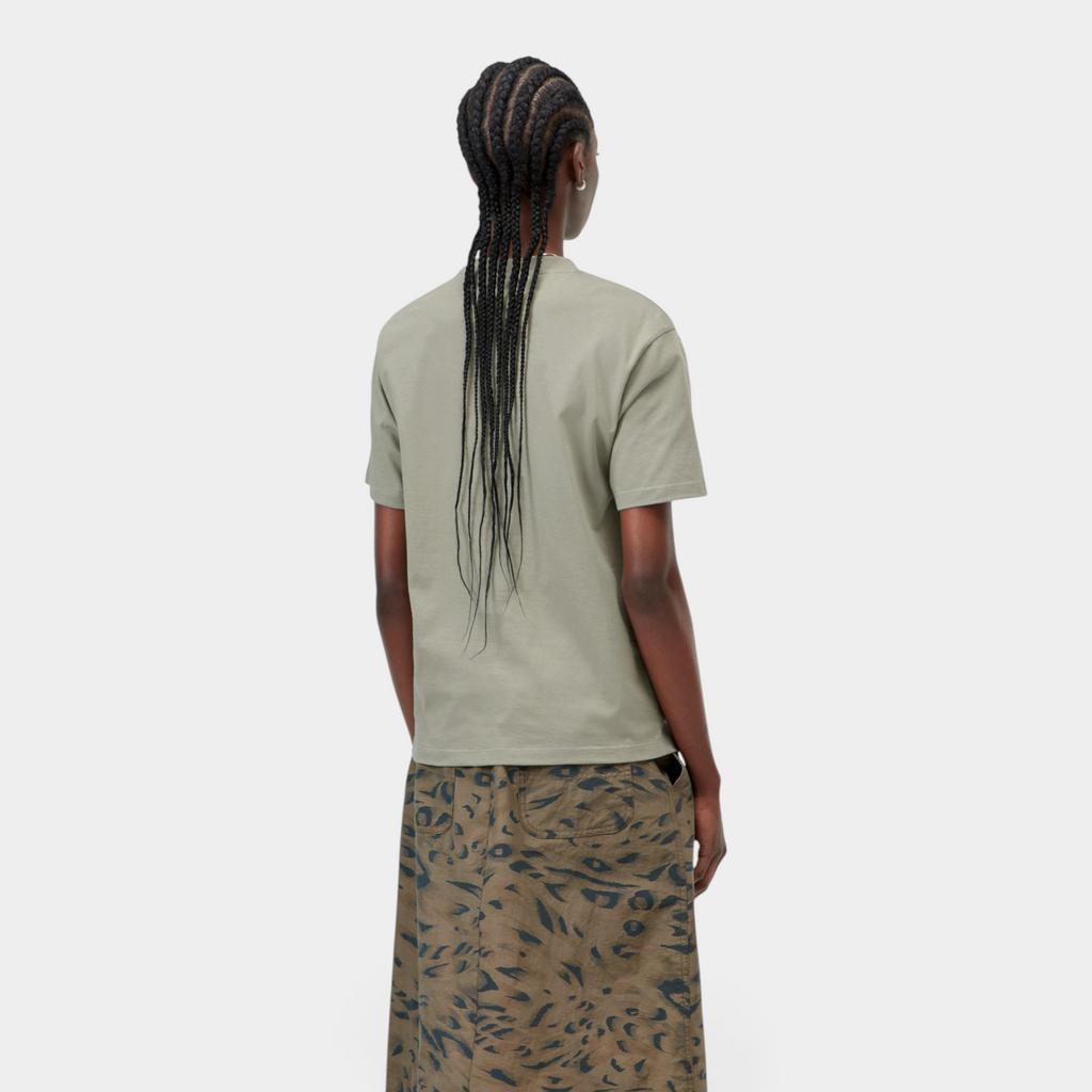 Carhartt Wip W' T-shirt con taschino - Verde chiaro