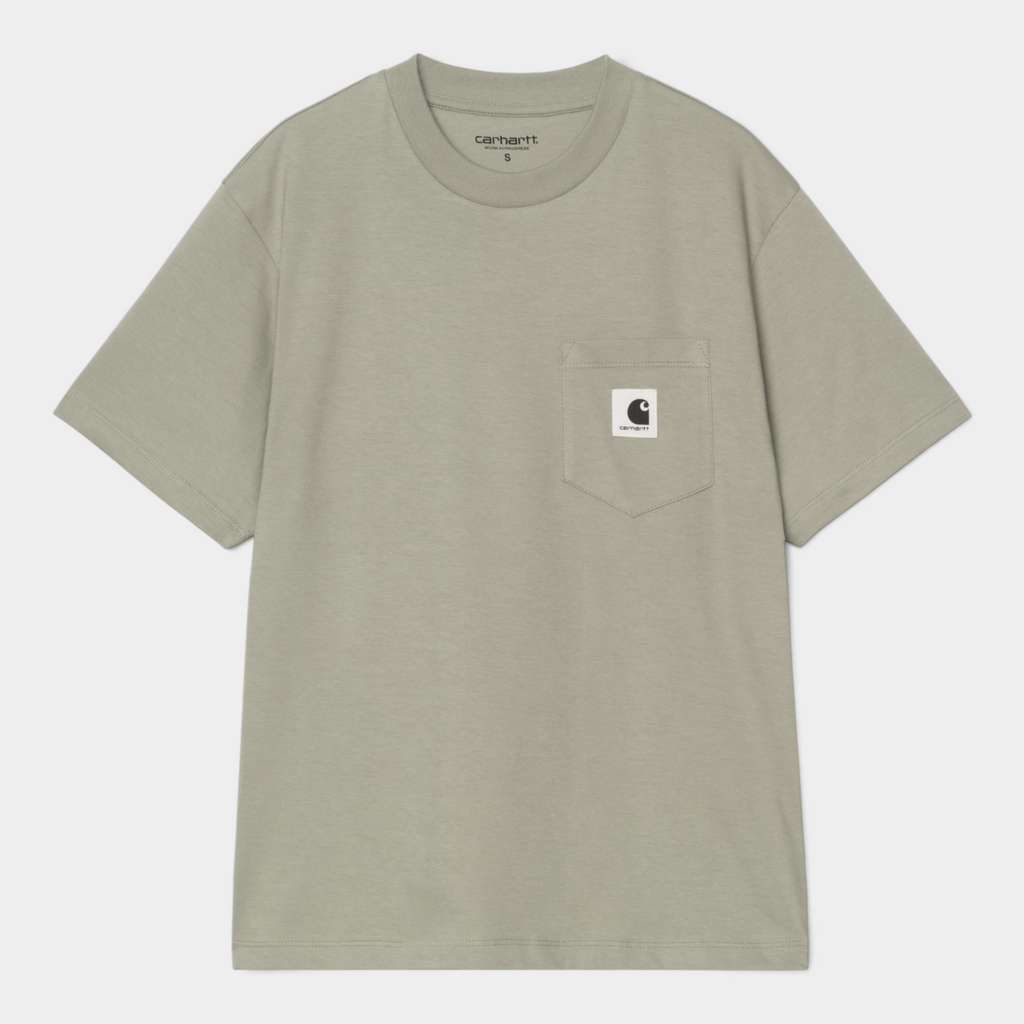 Carhartt Wip W' T-shirt con taschino - Verde chiaro