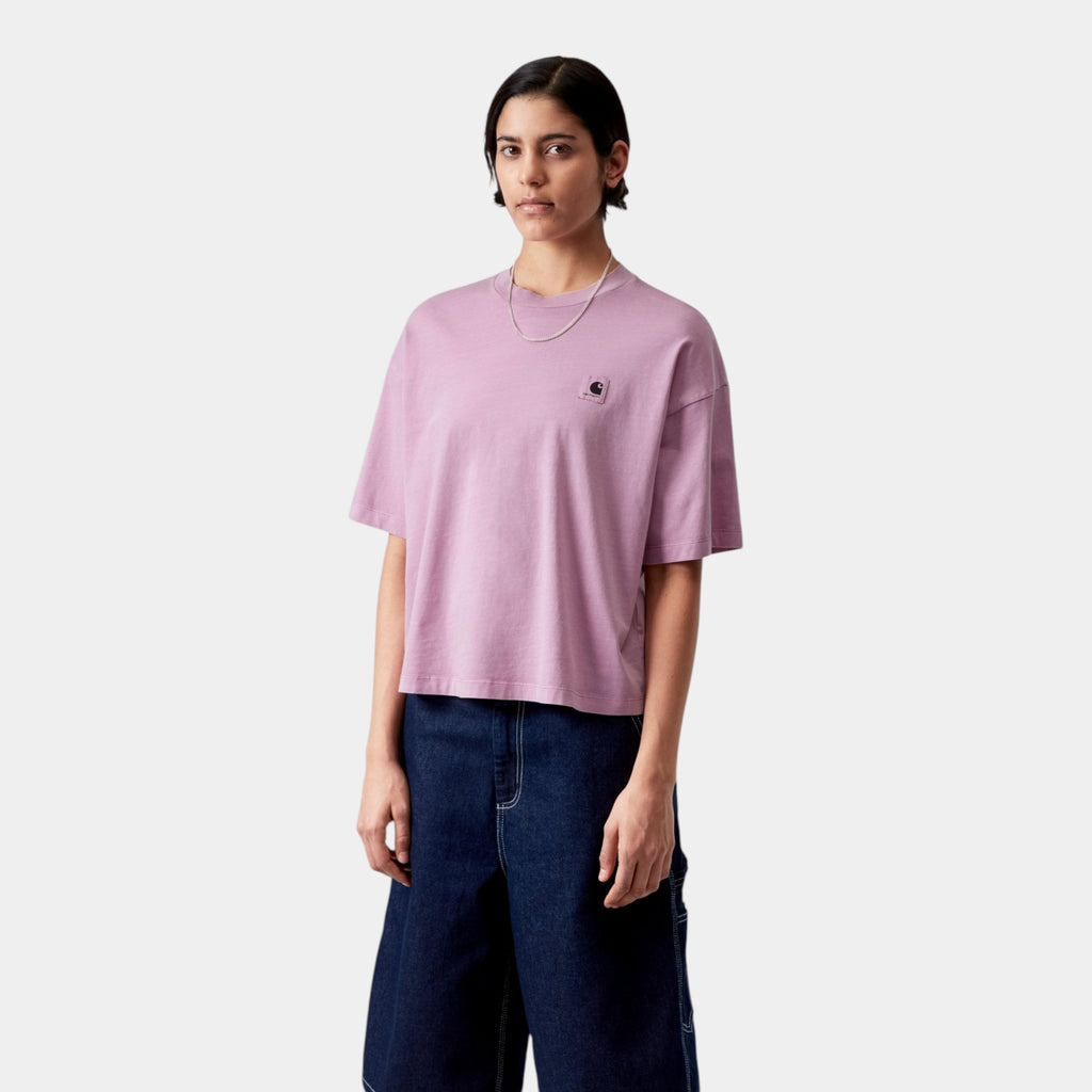 Carhartt Wip W' Nelson Tee shirt - Rosa