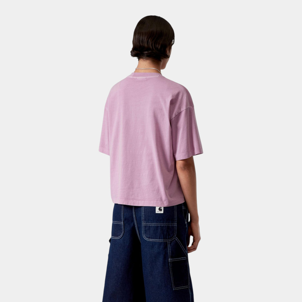 Carhartt Wip W' Nelson Tee shirt - Rosa