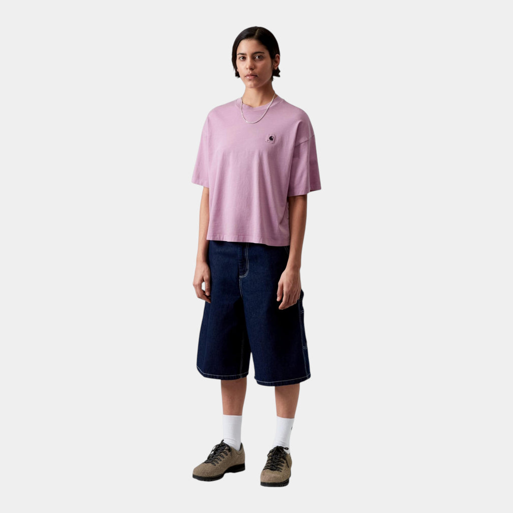 Carhartt Wip W' Nelson Tee shirt - Rosa