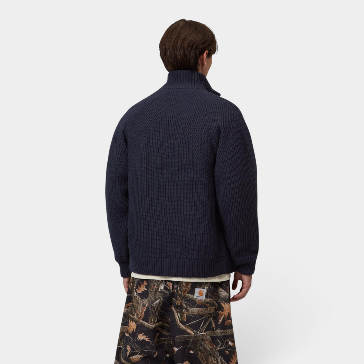 Carhartt Wip Giubbino Banley in maglia di lana - Blu