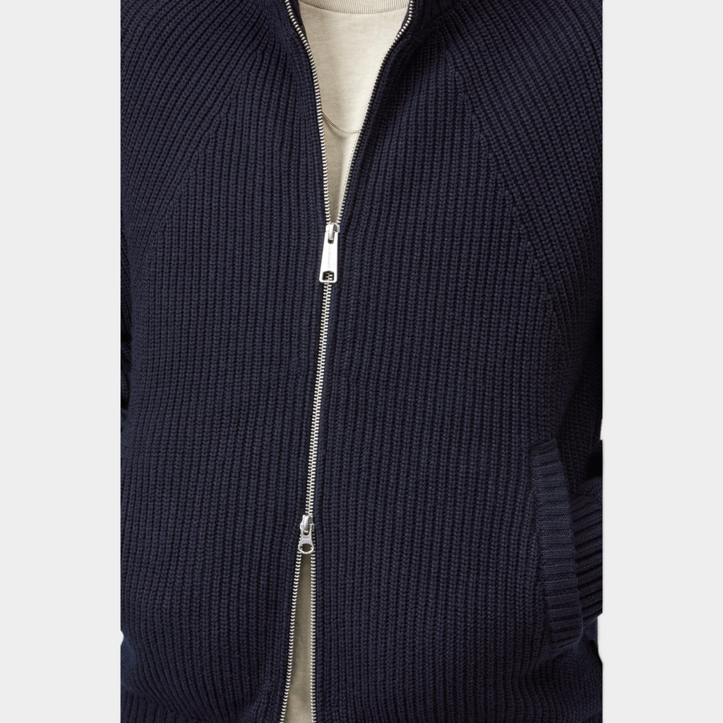 Carhartt Wip Giubbino Banley in maglia di lana - Blu
