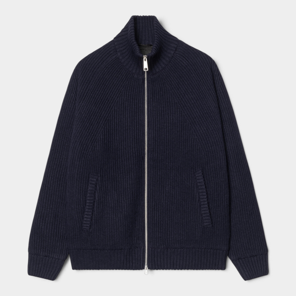 Carhartt Wip Giubbino Banley in maglia di lana - Blu