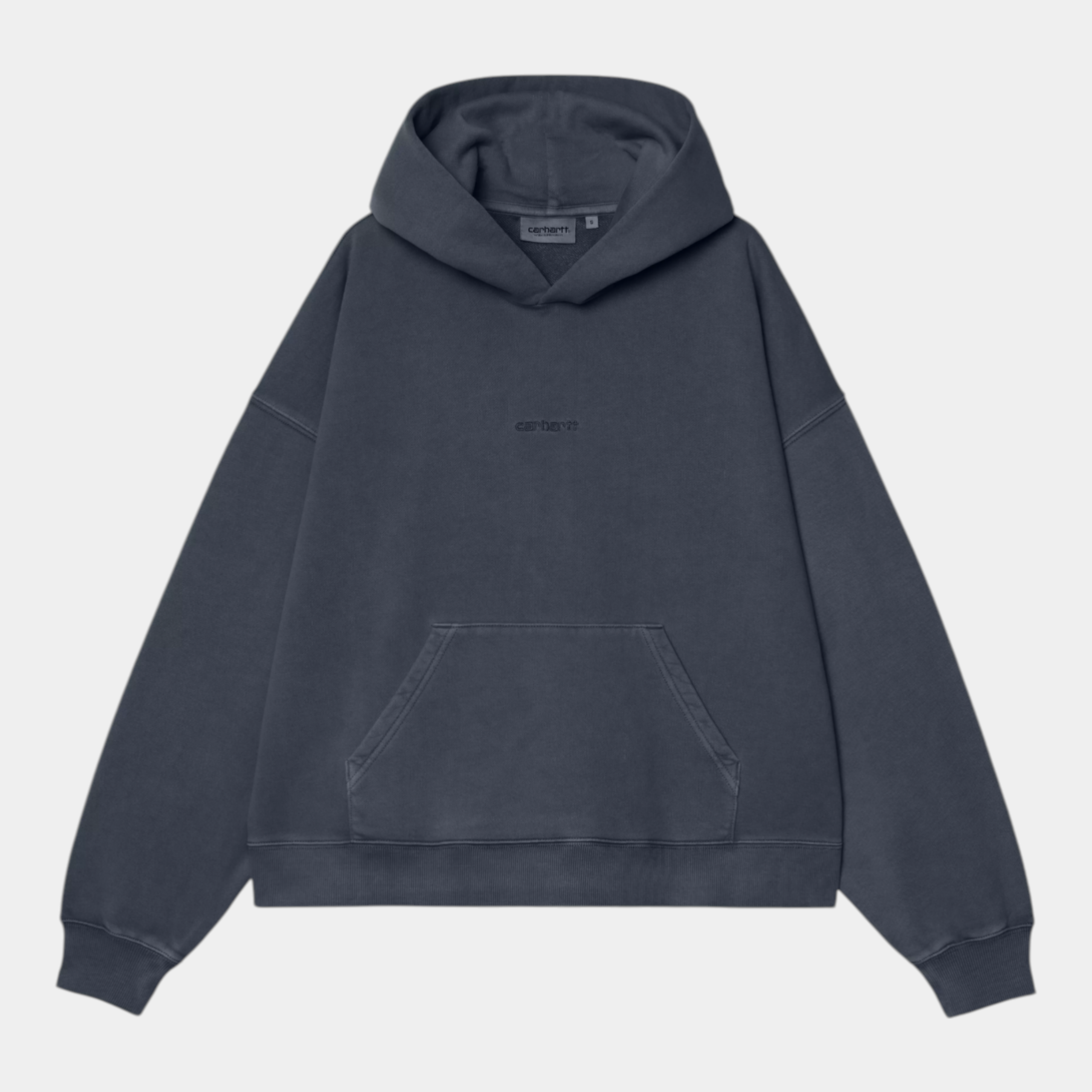 Carhartt Wip Felpa W' Benton con cappuccio - Carbone