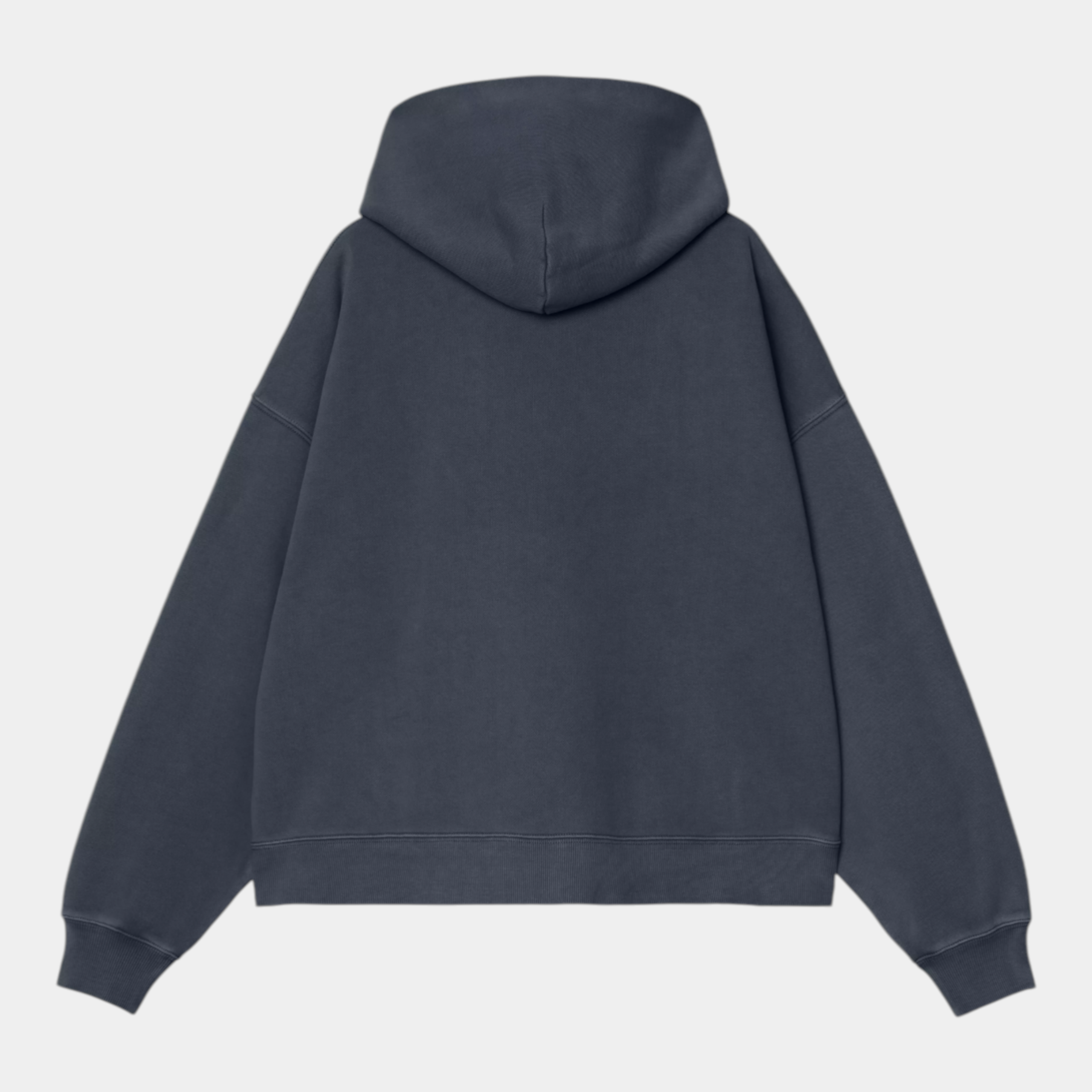 Carhartt Wip Felpa W' Benton con cappuccio - Carbone