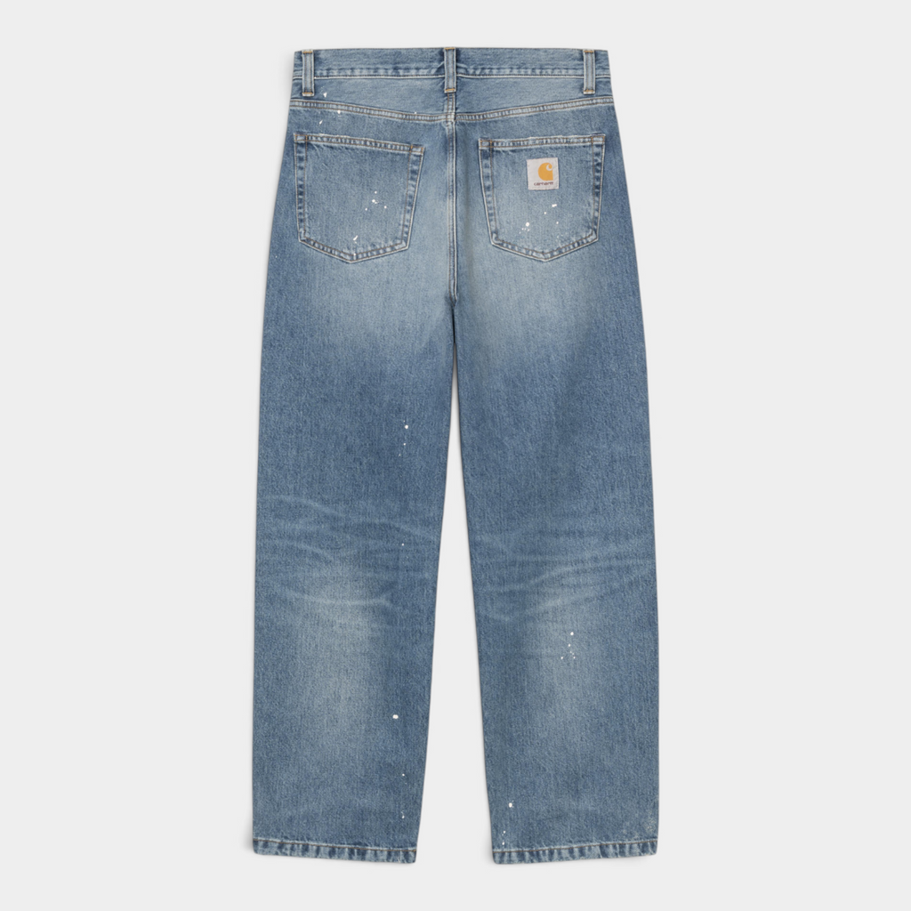 Carhartt Wip Jeans Landon effetto destroy splatter - Denim lavato