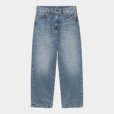 Carhartt Wip Jeans Landon effetto destroy splatter - Denim lavato