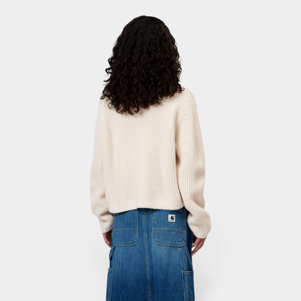 Carhartt Wip W' Maglia a coste Mira - Naturale