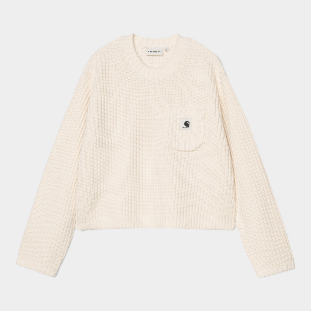Carhartt Wip W' Maglia a coste Mira - Naturale
