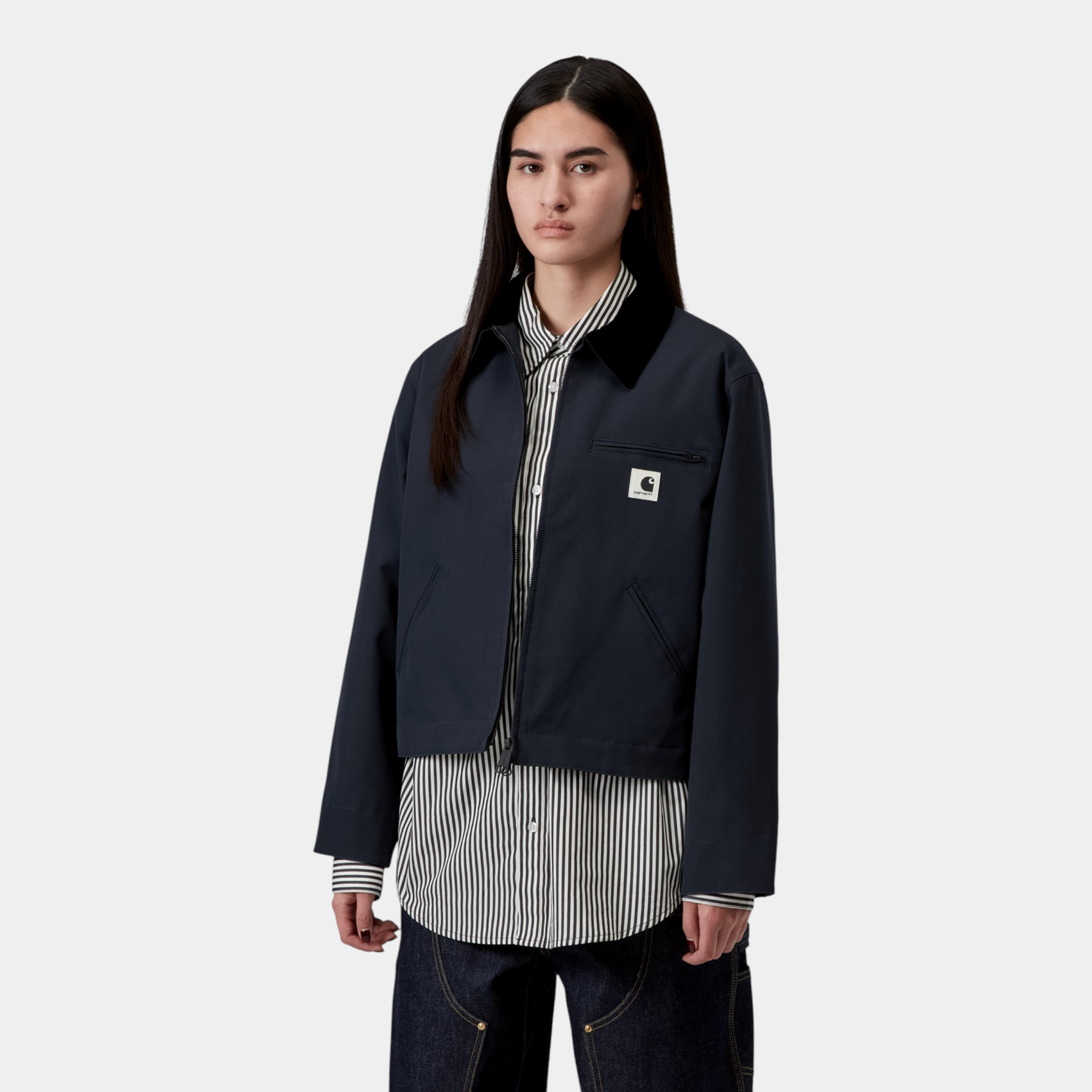 Carhartt Wip Giubbotto W' Newkirk Summer - Blu