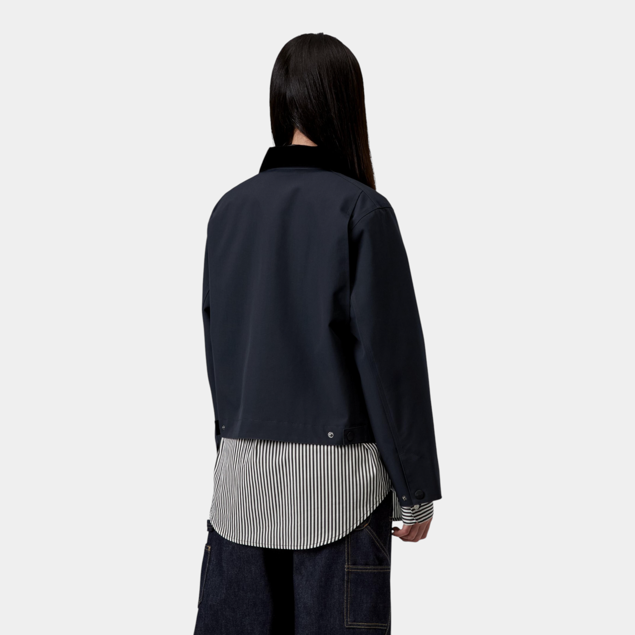 Carhartt Wip Giubbotto W' Newkirk Summer - Blu