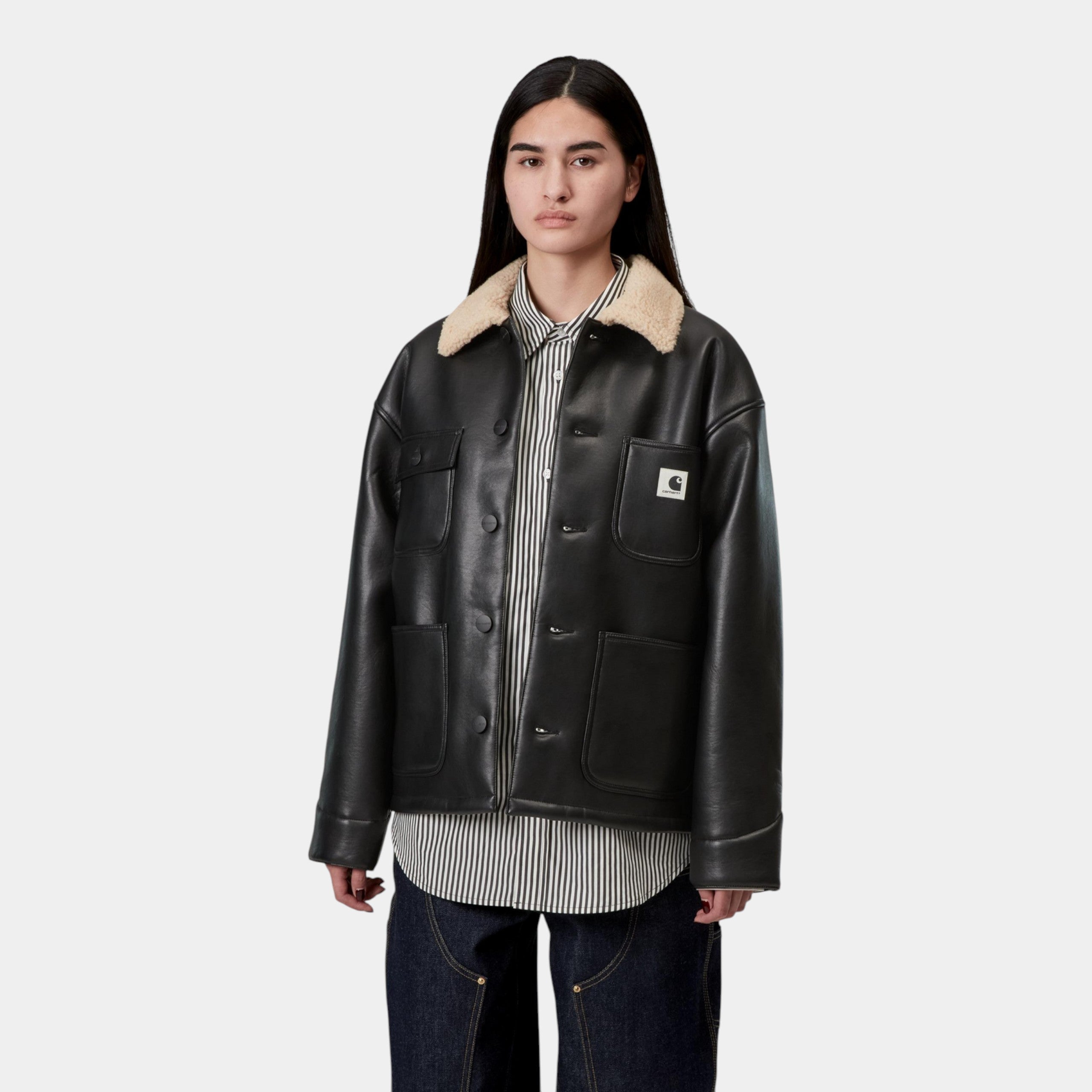 Carhartt Wip Giubbotto W' Shepton - Nero