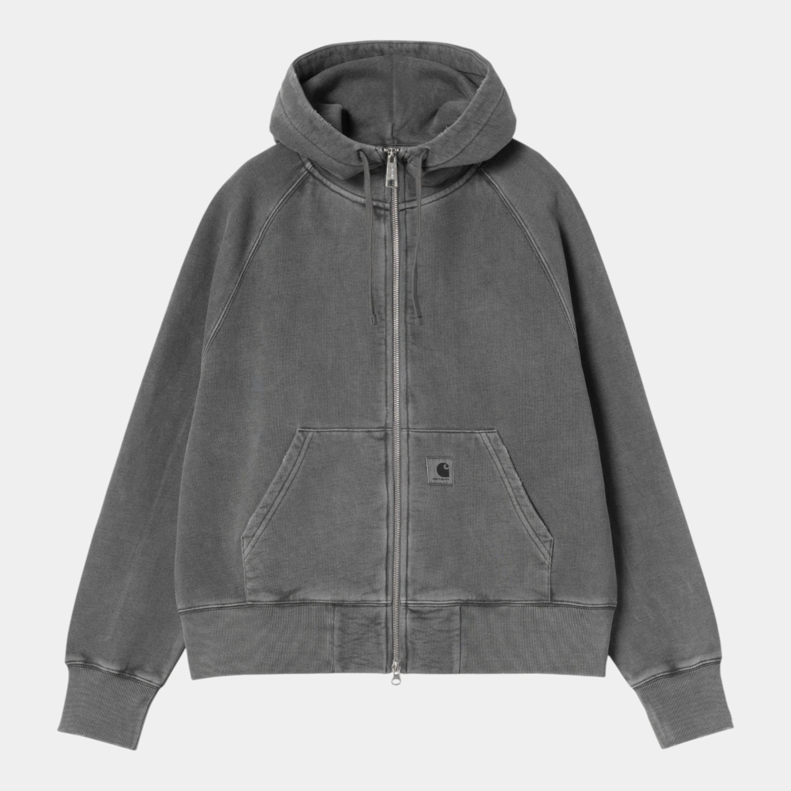 Carhartt Wip Felpa con zip W' Torion - Grigio scuro