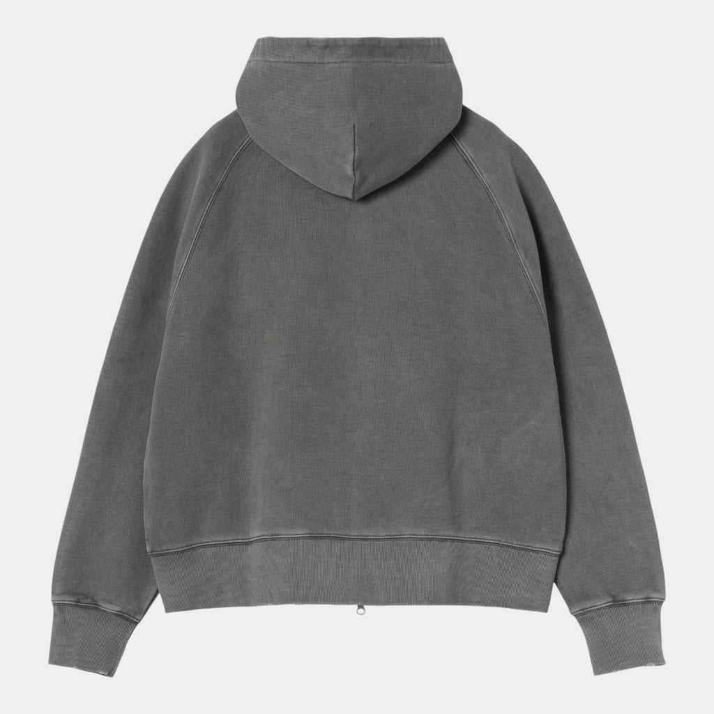 Carhartt Wip Felpa con zip W' Torion - Grigio scuro