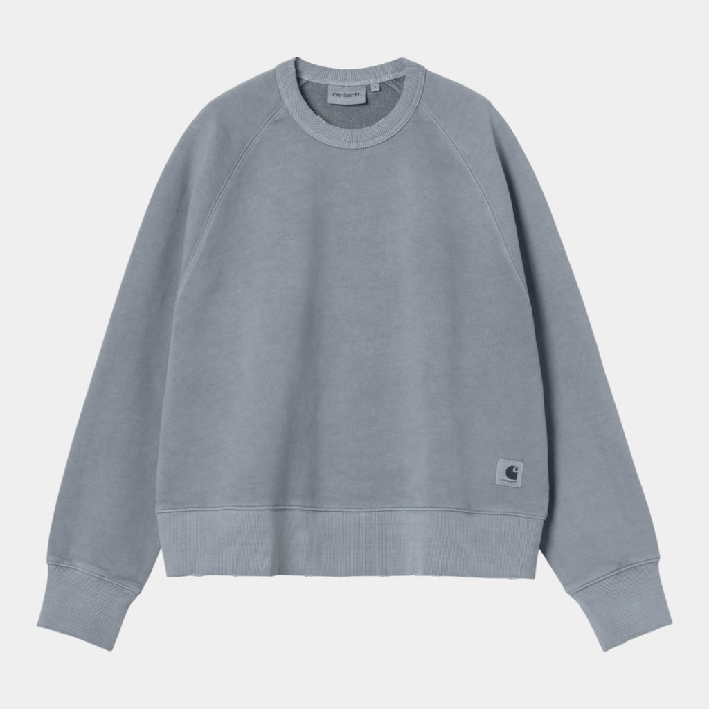 Carhartt Wip Felpa girocollo W' Torion - Azzurro