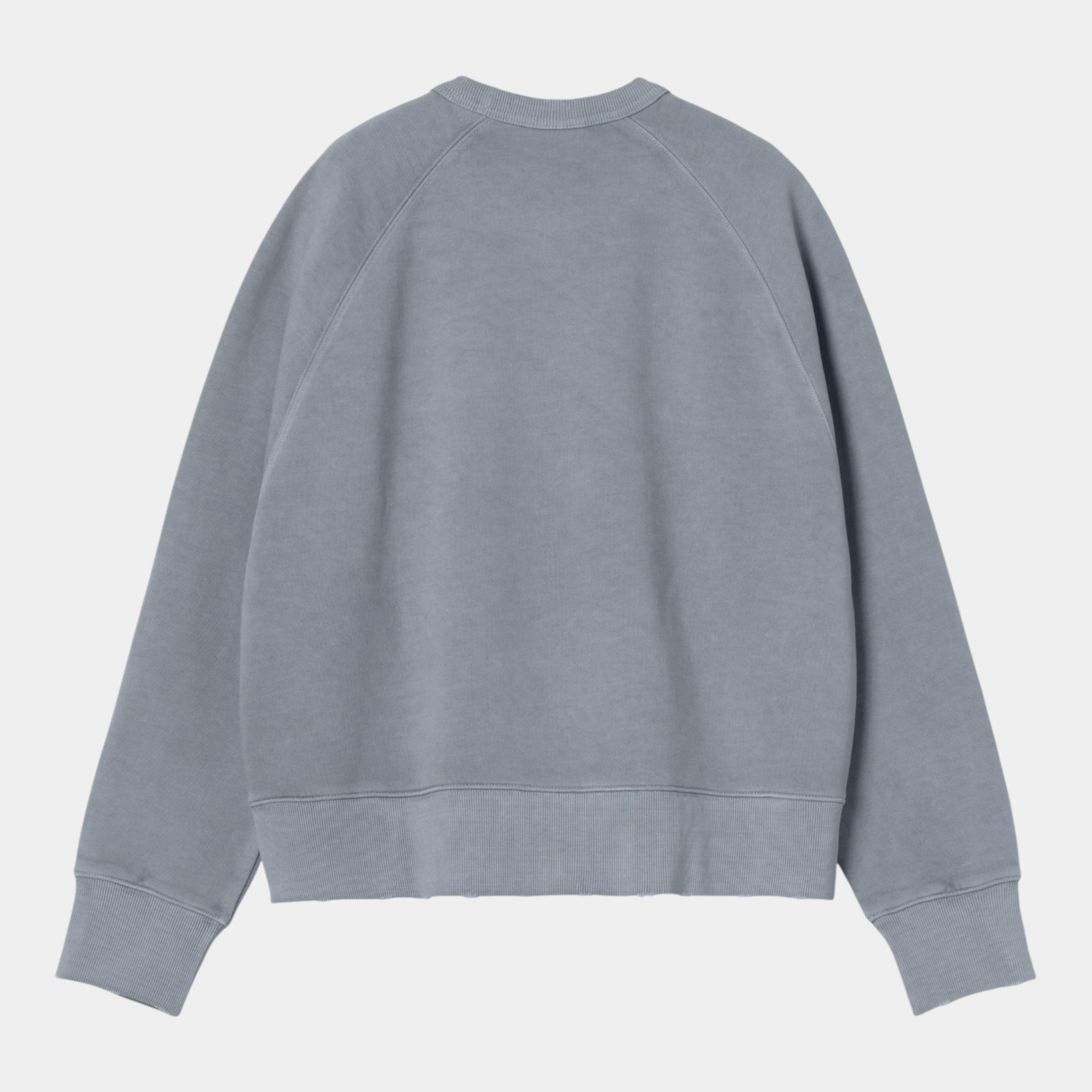 Carhartt Wip Felpa girocollo W' Torion - Azzurro