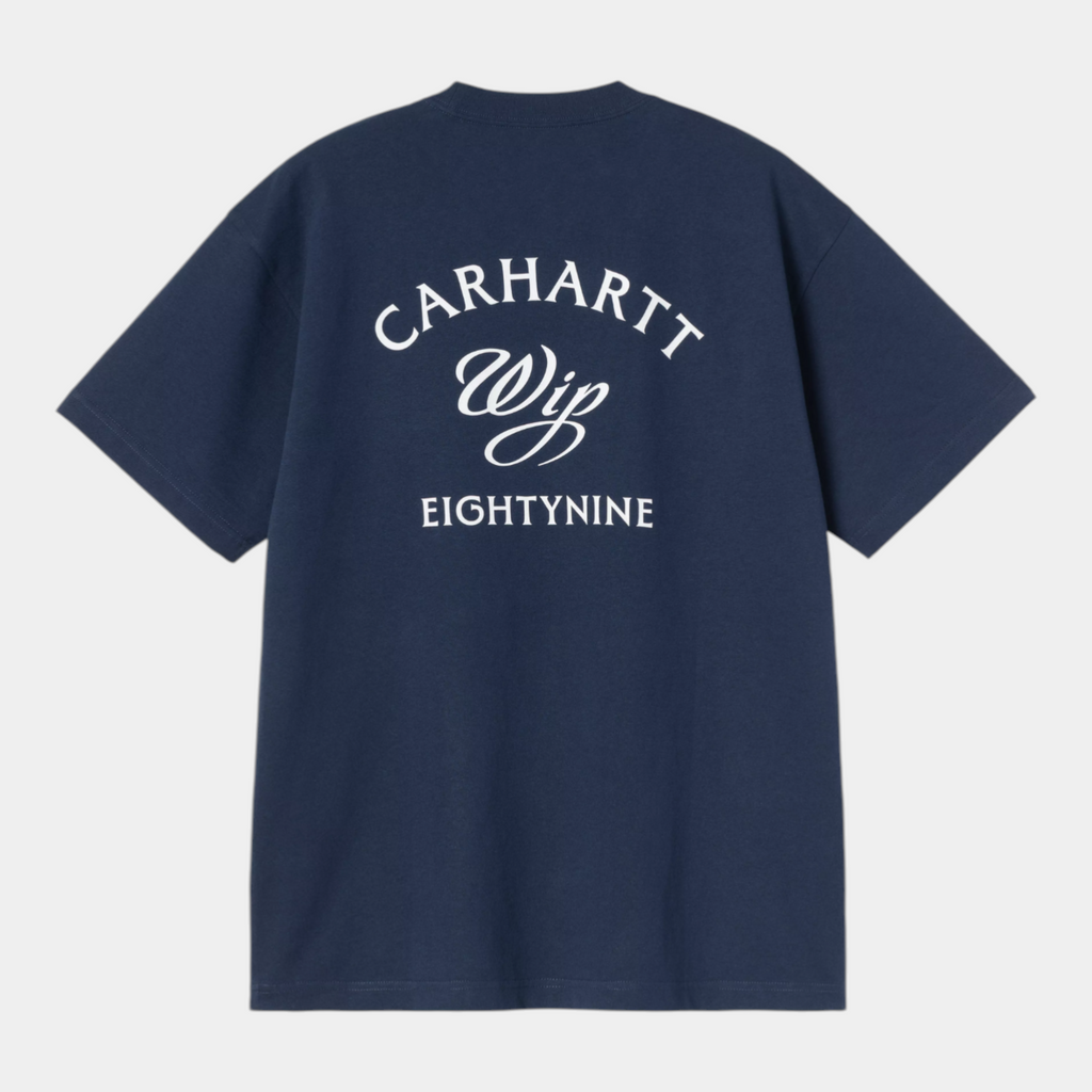 Carhartt Wip Tee shirt Eightynine - Blu