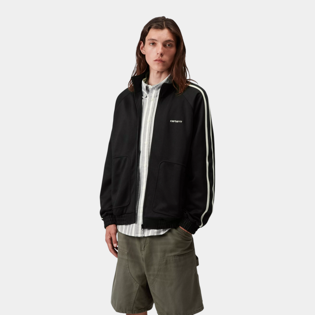 Carhartt Wip Felpa Bolar con zip - Nero