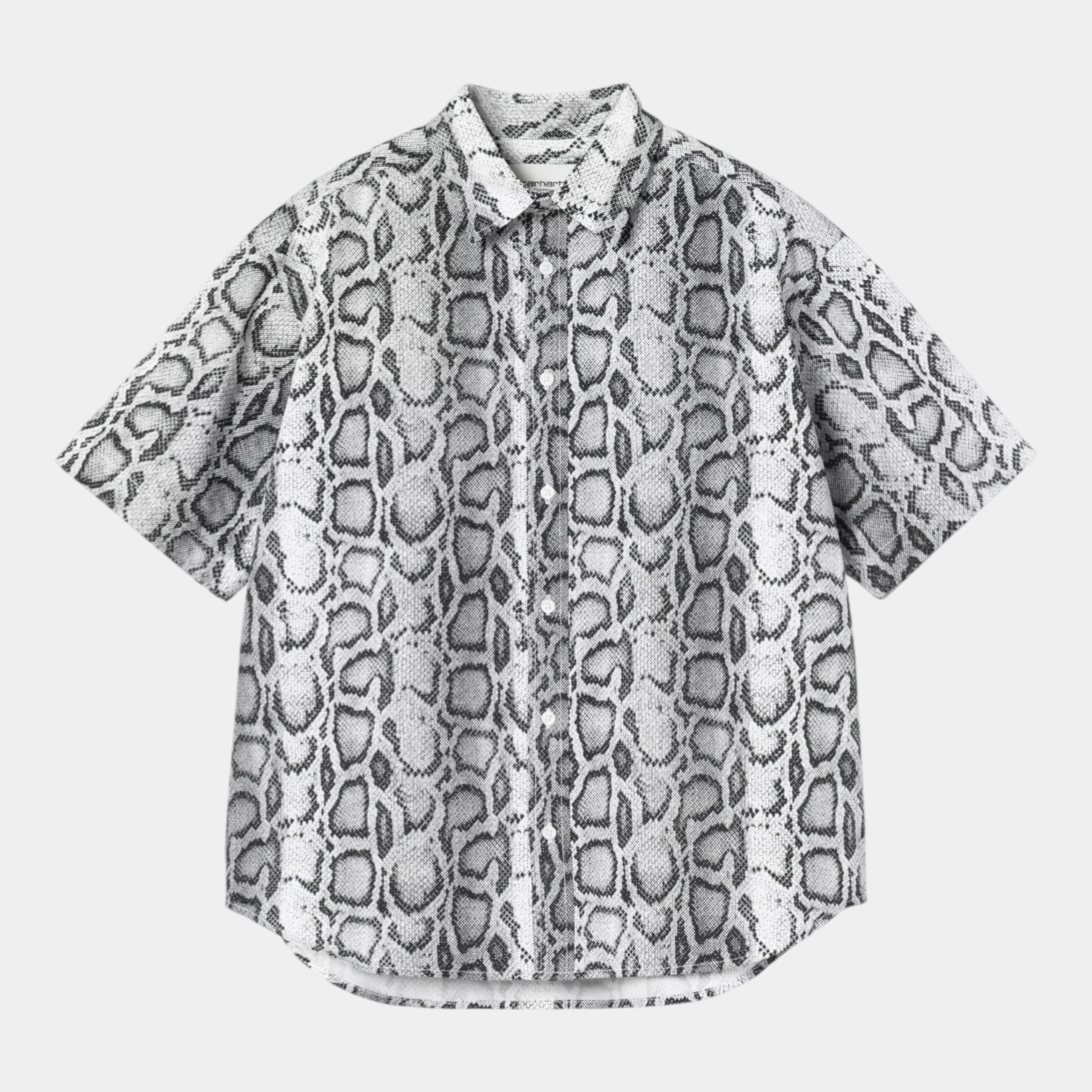 Carhartt Wip Camiciotto W' Snake camo - Bianco/Nero