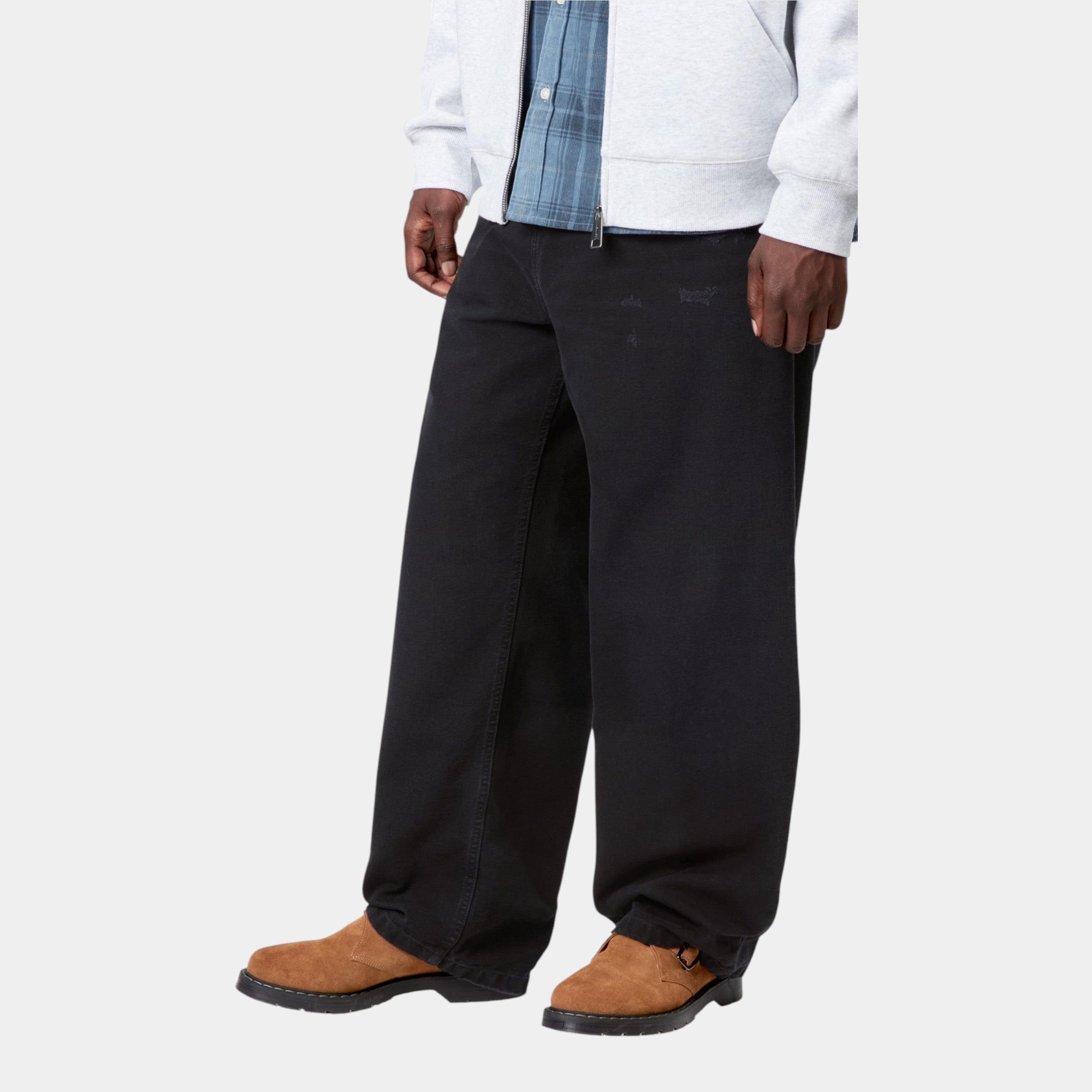 Carhartt Wip Jeans destroy Brandon - Nero