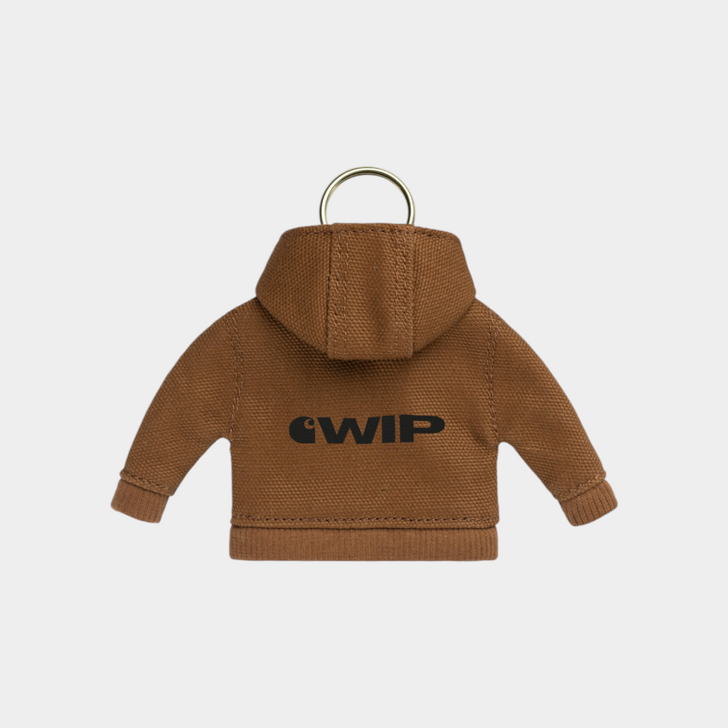 Carhartt Wip Portachiavi Mini Active Jacket - Marrone