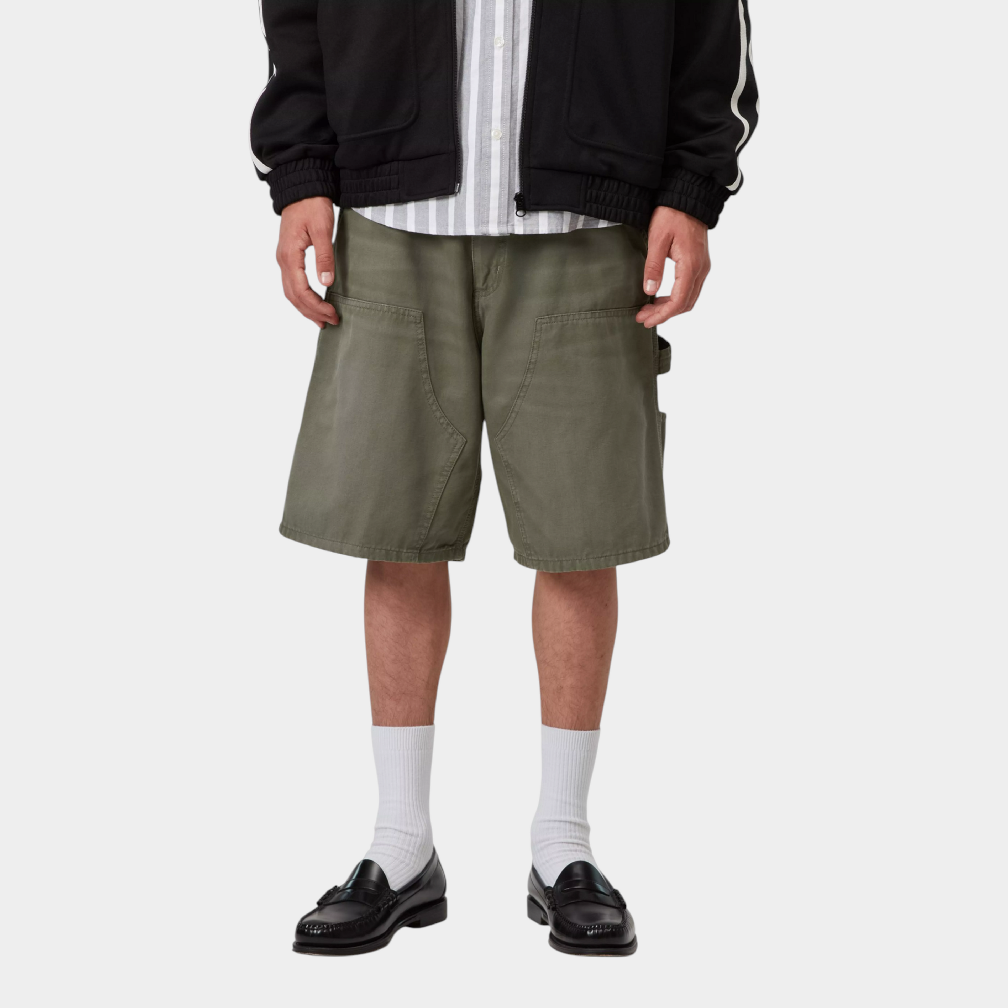 Carhartt Wip Shorts Double knee - Verde chiaro