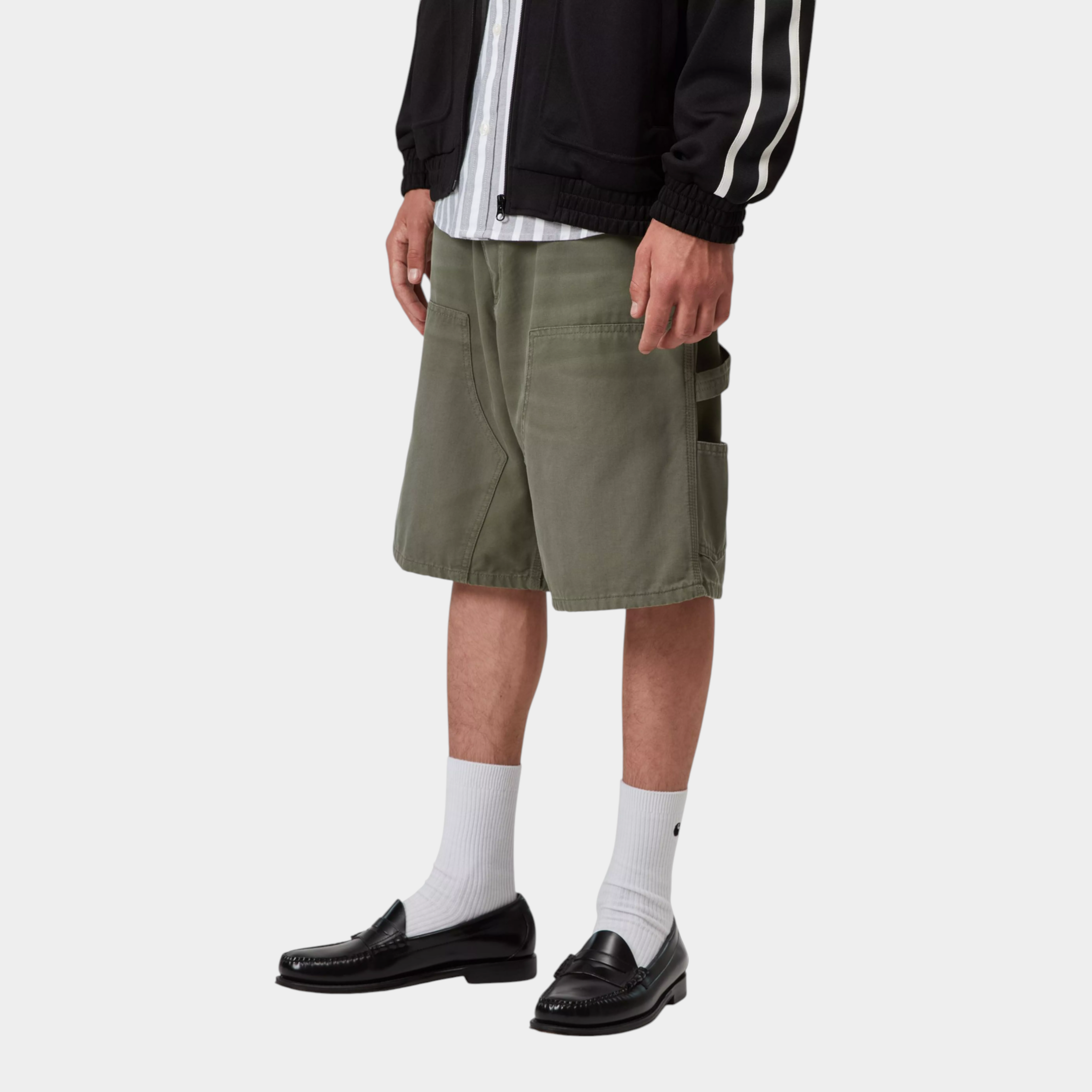 Carhartt Wip Shorts Double knee - Verde chiaro