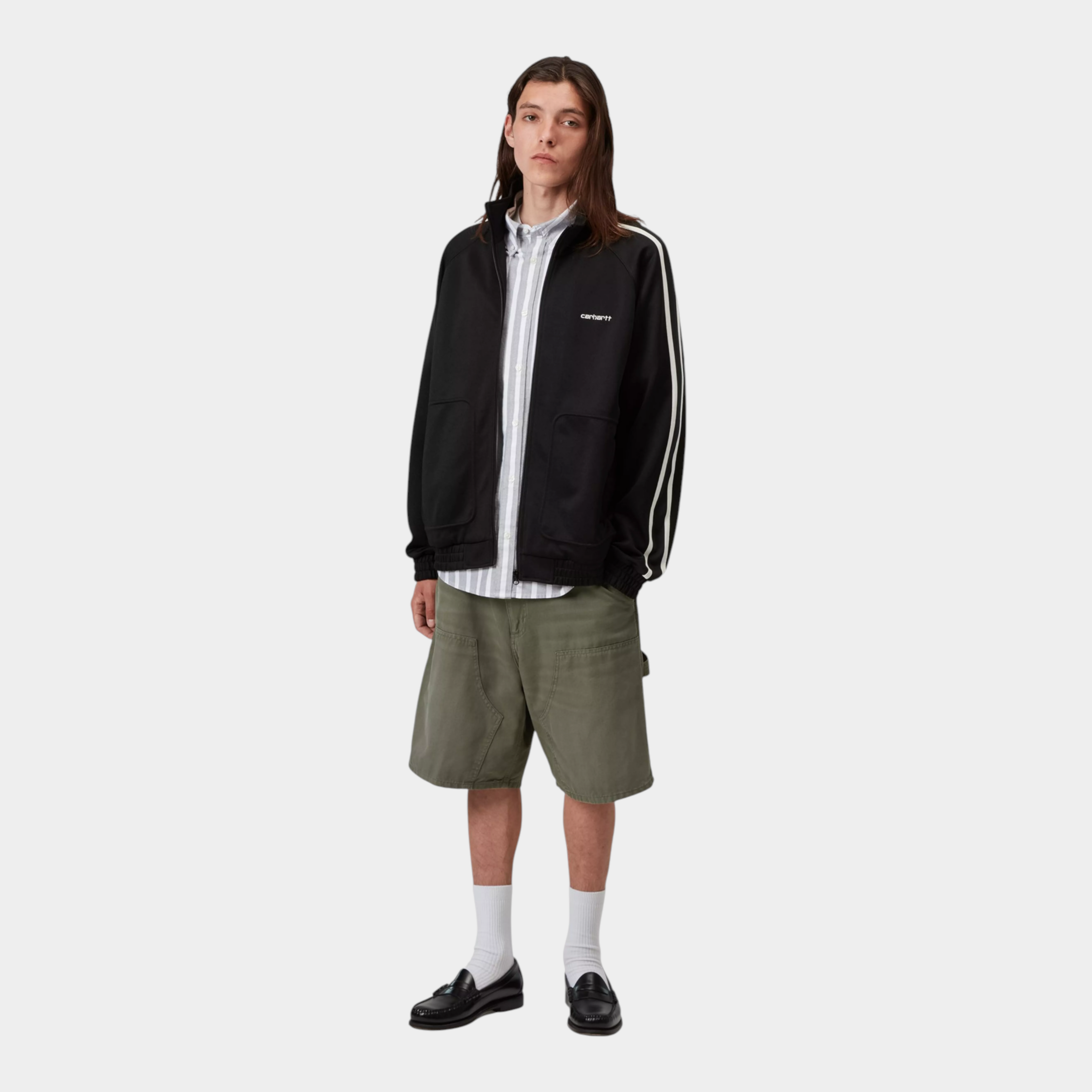 Carhartt Wip Shorts Double knee - Verde chiaro