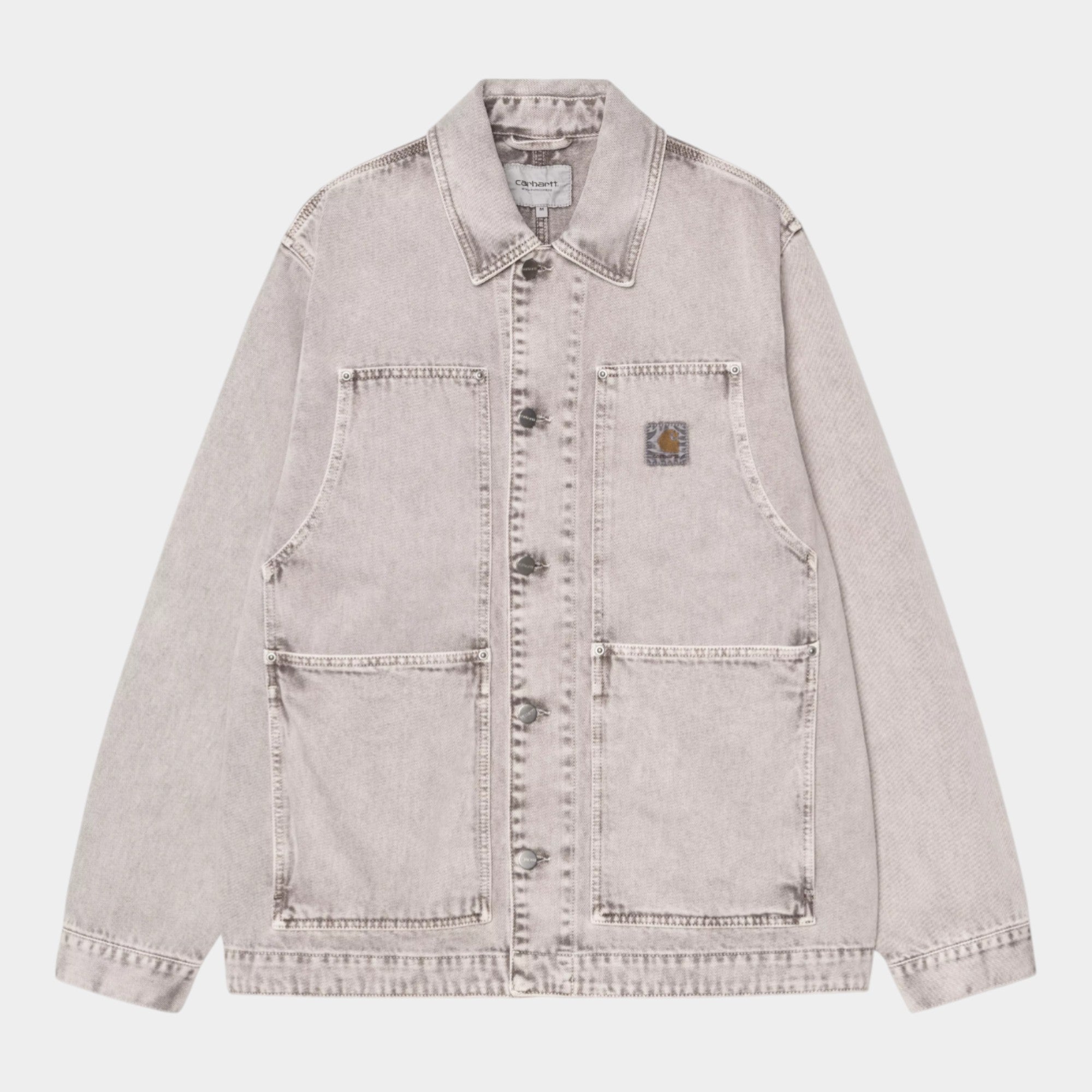 Carhartt Wip Giubbino Og Double front - Denim Marrone