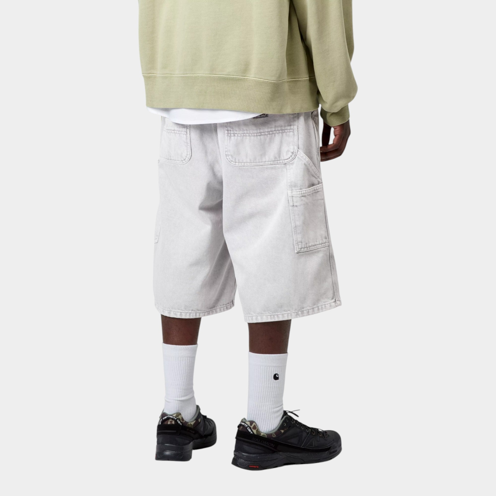 Carhartt Wip Shorts Og Single Knee - Denim ghiaccio