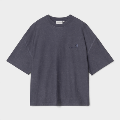 Carhartt Wip T-shirt Lambert slavata - Blu
